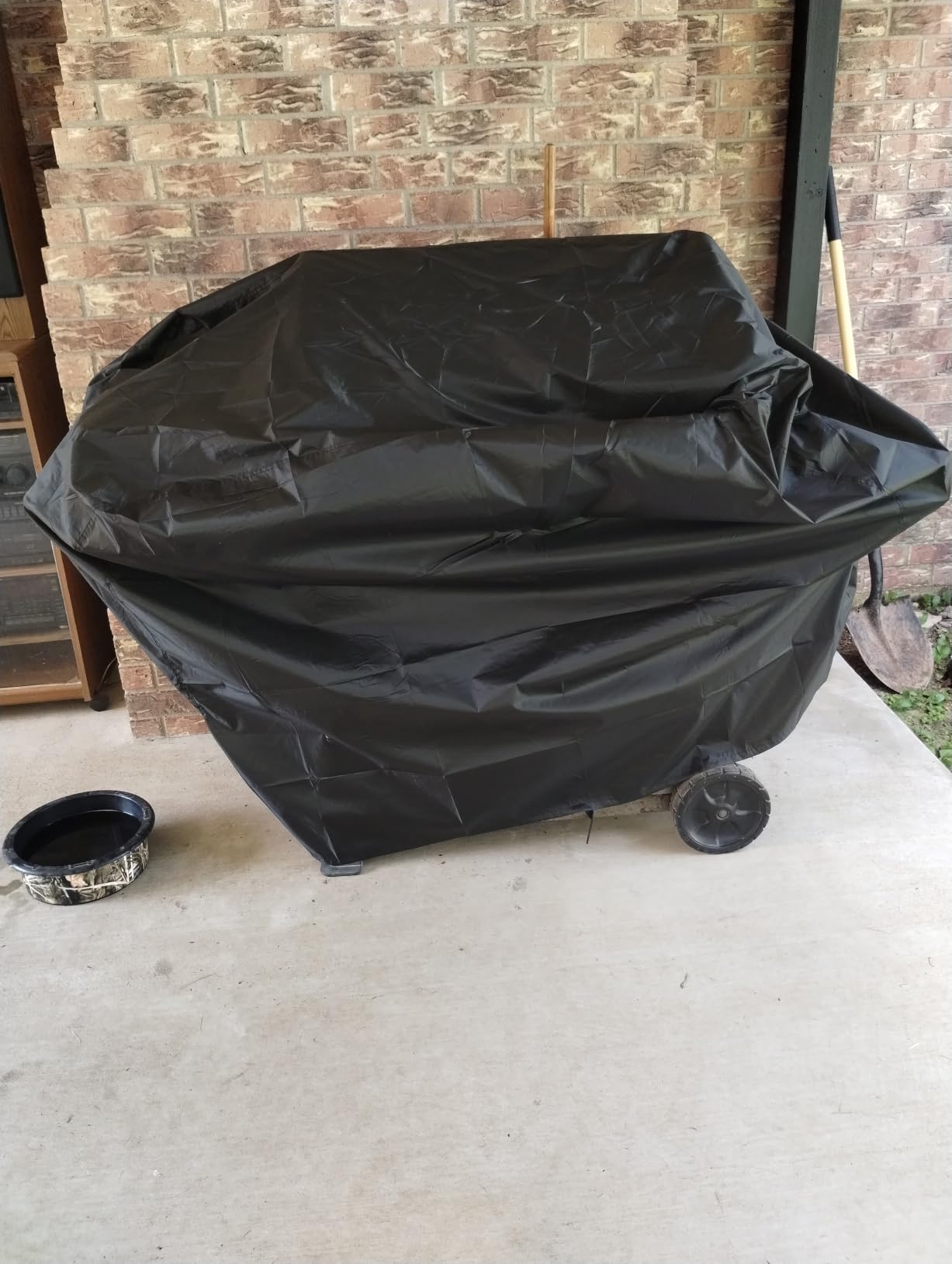 Aoretic Grill Cover, 58 inch BBQ Gas Grill Cover for Outdoor Grill, Charbroil Grill Cover Barbecue Waterproof, Anti-UV for Weber Char-Broil Monument, Dyna-glo Nexgrill Spun Polyester customer photo 1