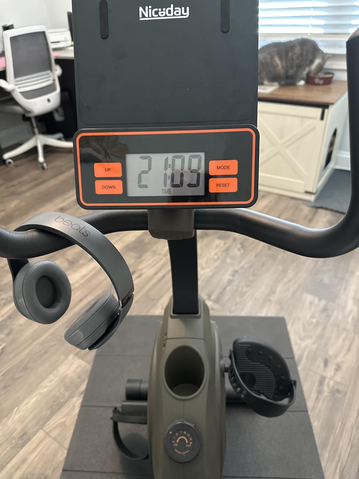 Niceday Recumbent Exercise Bike for Home Stationary Bike with APP Training customer photo 2