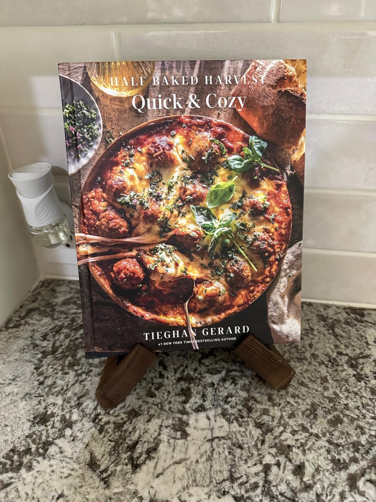 PUERSI Cookbook Stand for Kitchen, Recipe Book Holder for Kitchen Counter customer photo 2