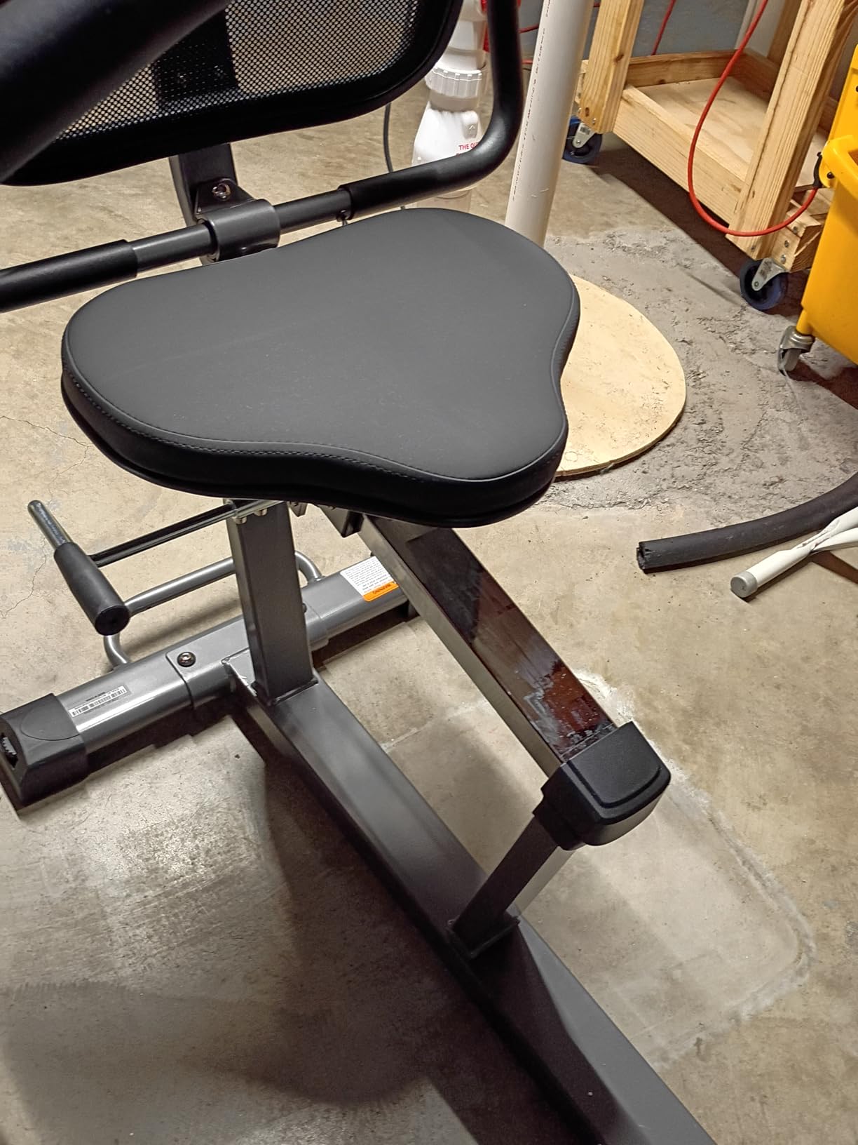 Sunny Health & Fitness Smart Recumbent Cross Trainer with Arm Exerciser customer photo 1