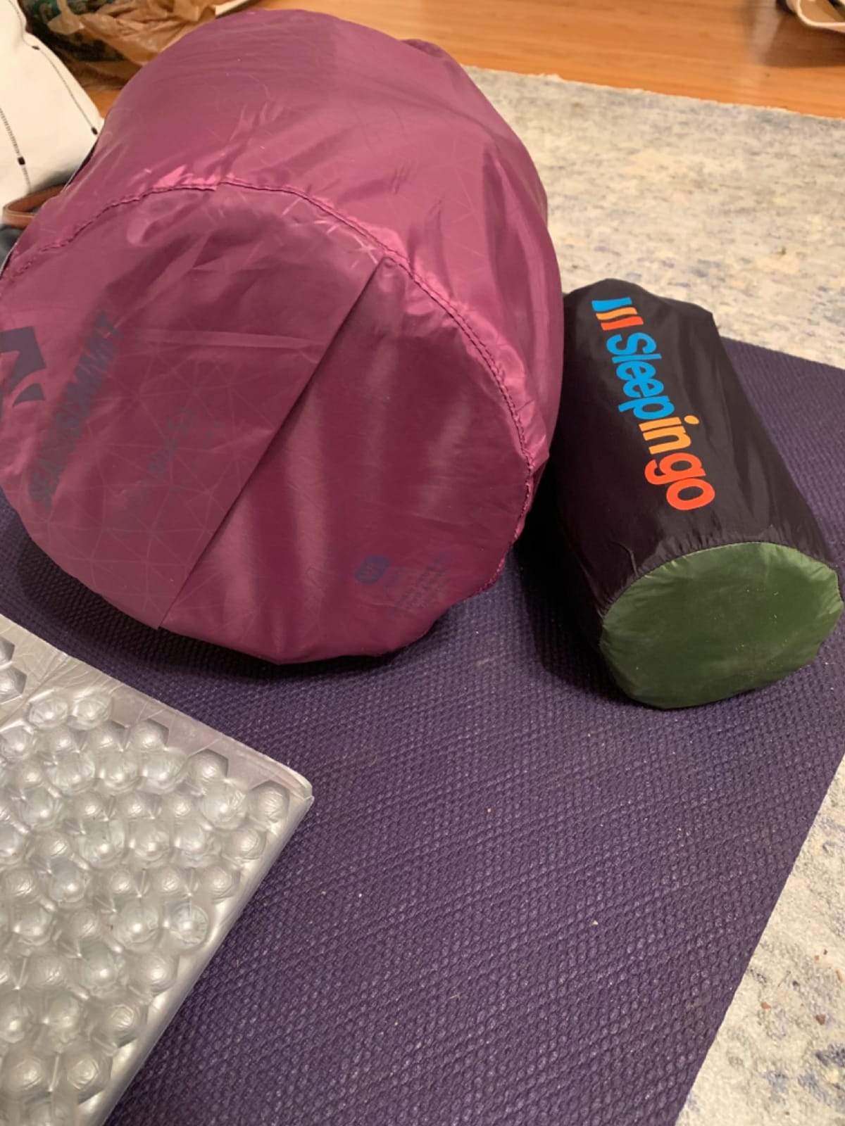 Sleepingo Ultralight Sleeping Mat - Inflatable & Compact Camping Air Mattress for Backpacking, Hiking- New customer photo 1