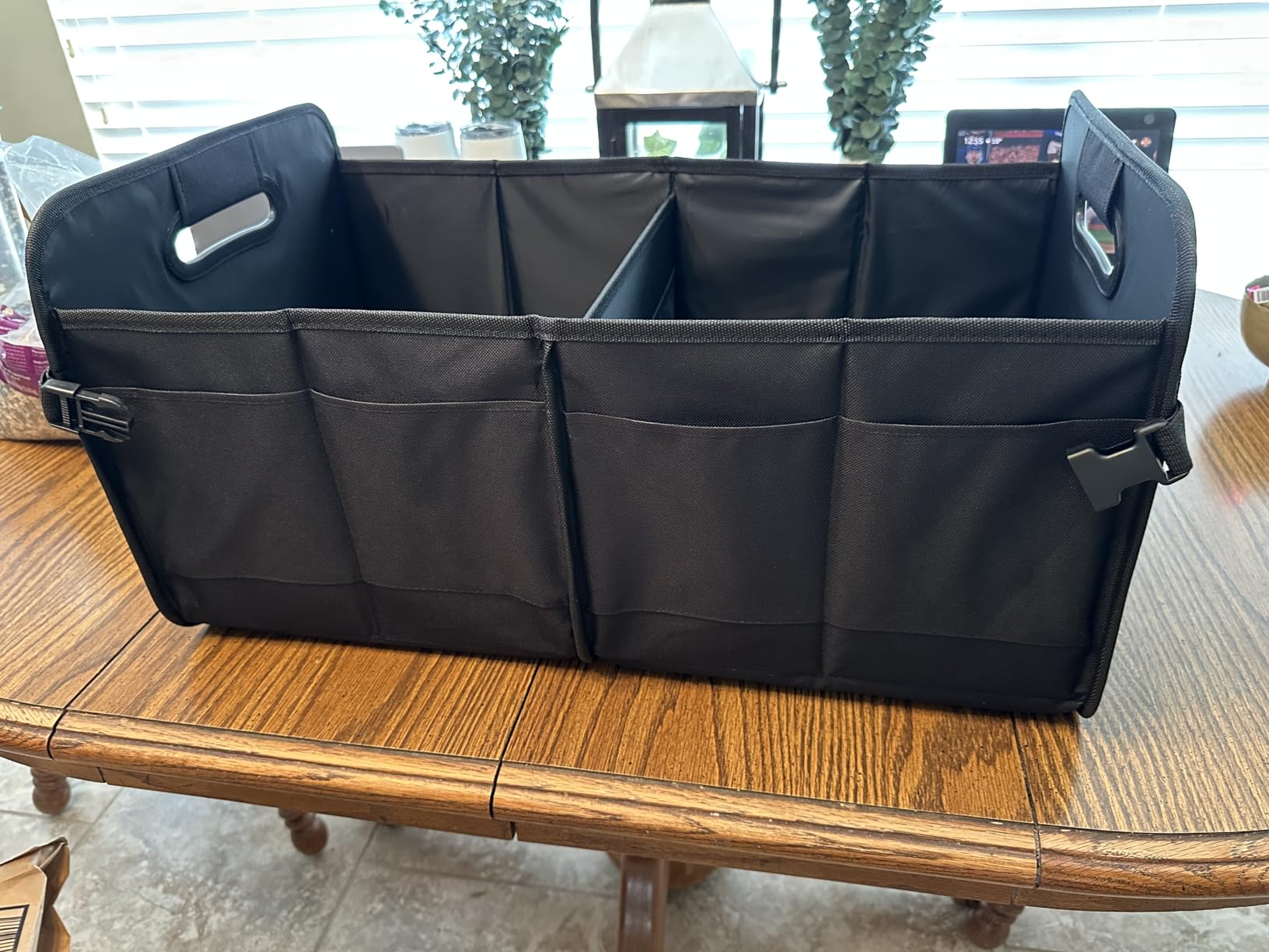 Sposuit Trunk Organizer for Car - 70L Collapsible Sturdy Car Storage, Black customer photo 1
