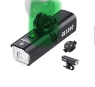 TOWILD CL1200 Bike Lights for Night Riding,Compatible with Garmin/GoPro Mount,1200 Lumen Bike Headlight,5000mAh Rechargeable Battery,Waterproof Bike Light for Commuter Cyclists customer photo 2