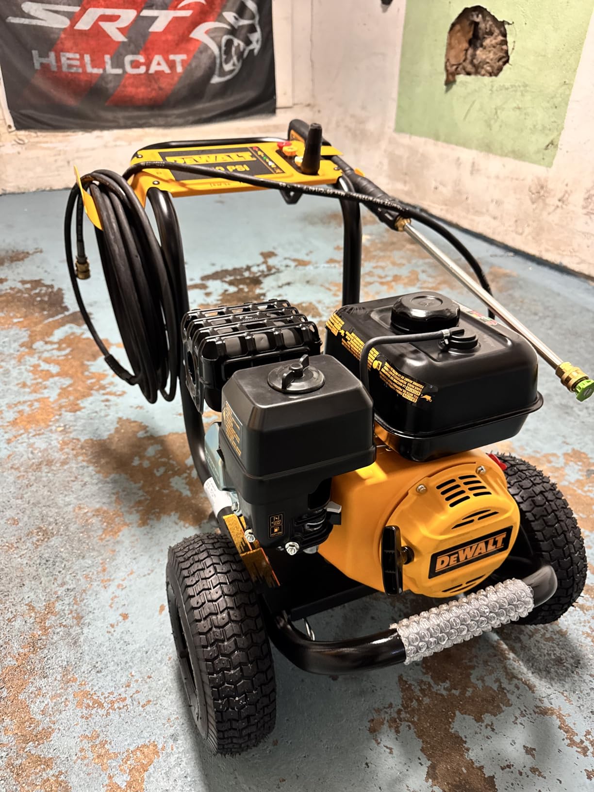 DeWalt 3300 PSI Gas Pressure Washer, 2.4 GPM, Residential Model DXPW3300-S customer photo 2
