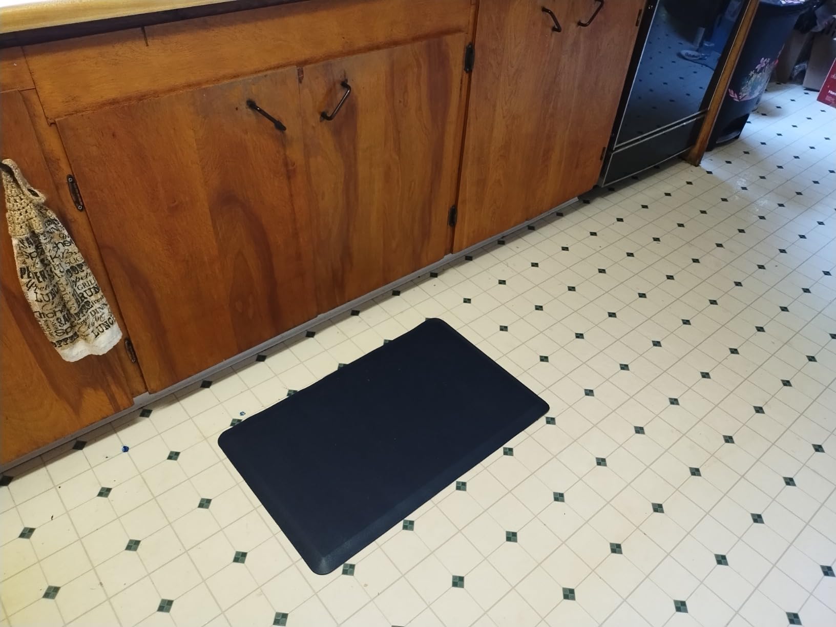 Art3d Anti Fatigue Mat - 1/2 Inch Cushioned Kitchen Mats - Comfort & Non Slip Cushion for Standing Desk, Office or Garage Floor (17.3