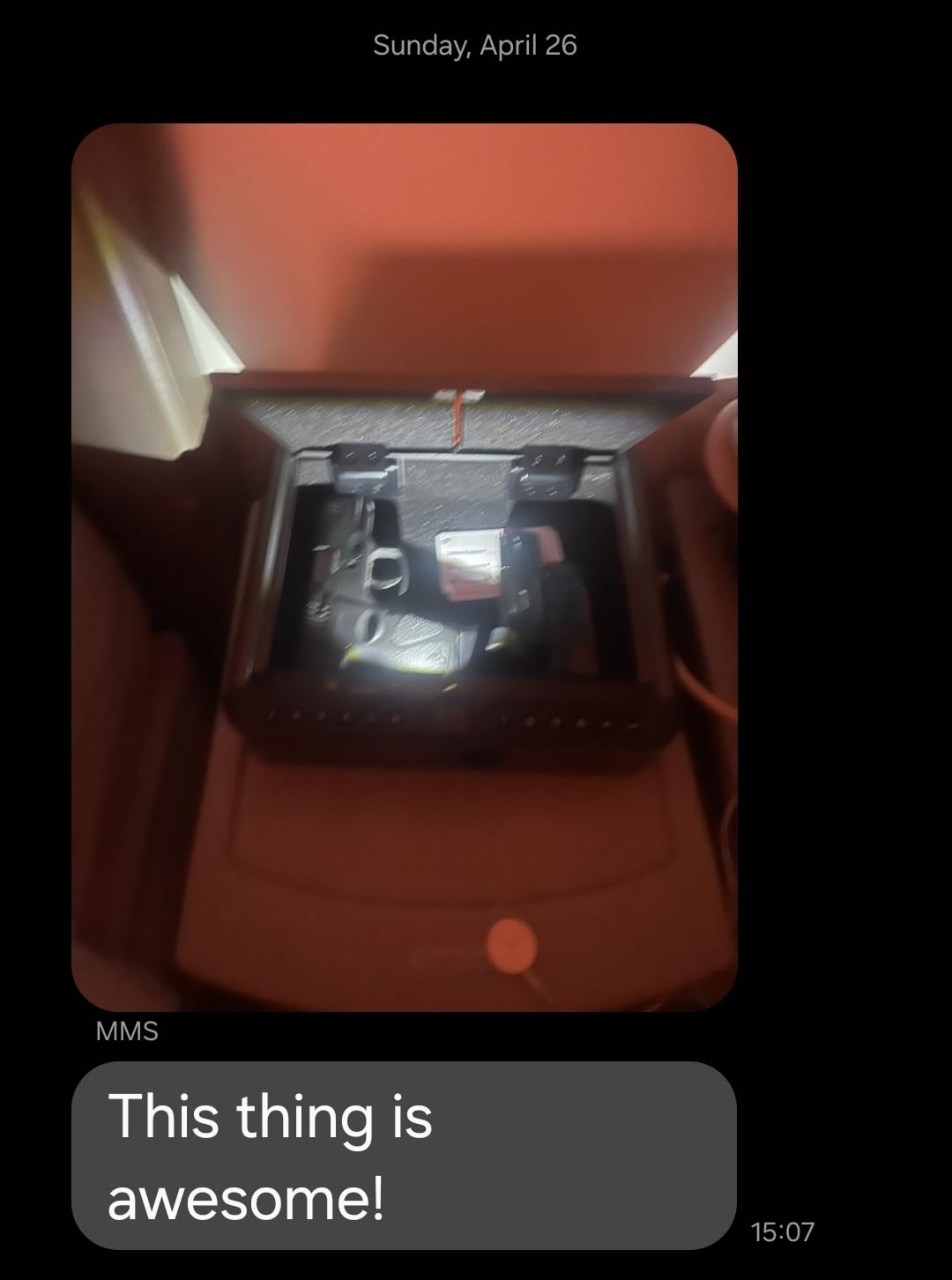 BILLCONCH Gun Safe for Handgun with Fingerprint, App, 0–9 Numeric Keypad customer photo 2