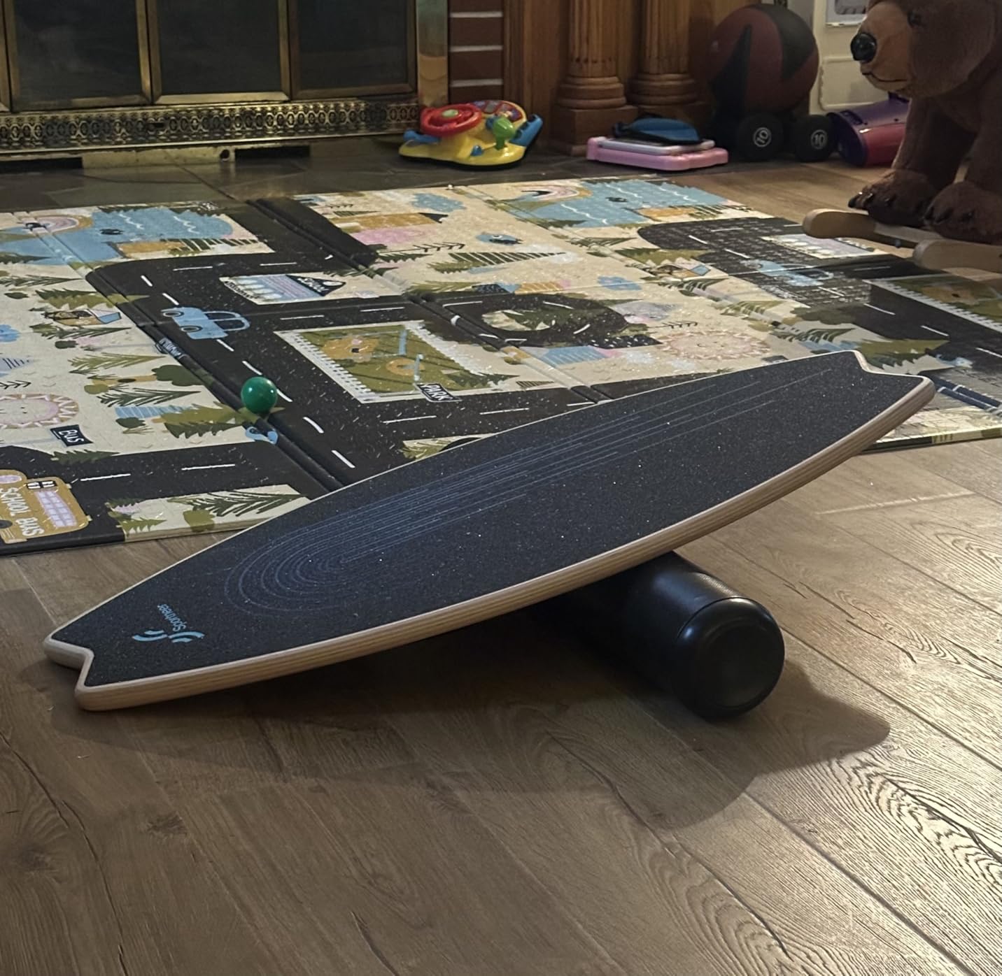 Sportneer Balance Board - 7 Mode Wobble Board with Roller & Ball customer photo 2