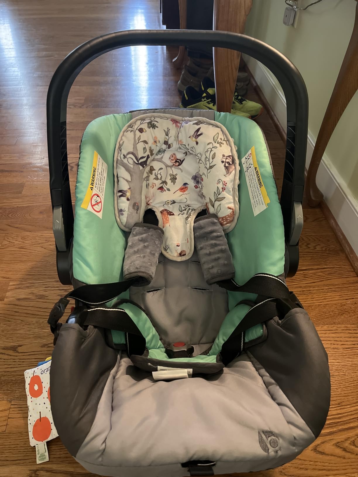 Baby Trend EZ-Lift™ Plus Infant Car Seat, Ultra Grey – Newborn Comfort Padding, Lightweight Carry Build, Adjustable Harness System customer photo 2