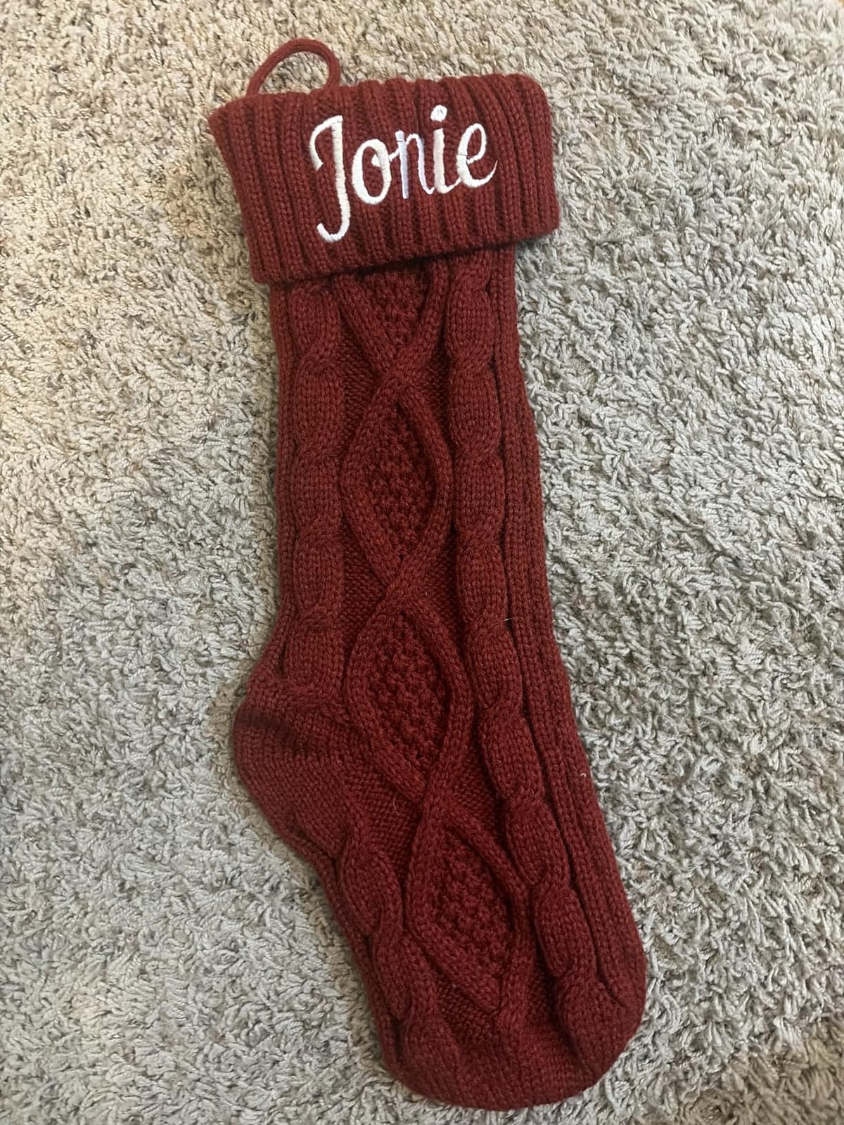 Personalized Christmas Stockings,Custom Name Family Christmas Stocking customer photo 1