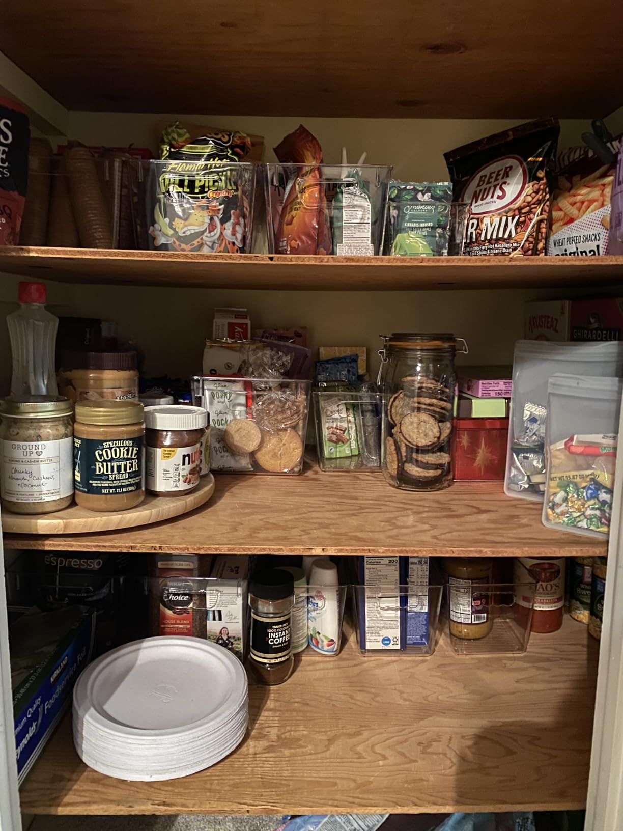 Utopia Kitchen Pantry Organizers and Storage Bins, 6 Pack, Large, Clear customer photo 2