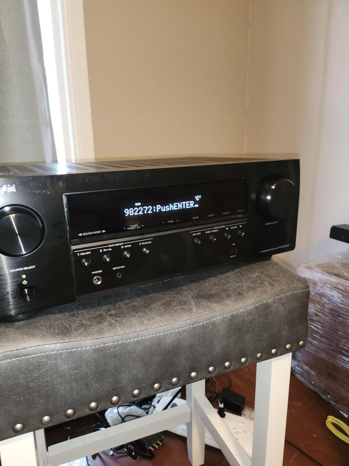 Denon AVR-S570BT 5.2 Channel AV Receiver - 8K Ultra HD Audio & Video customer photo 2