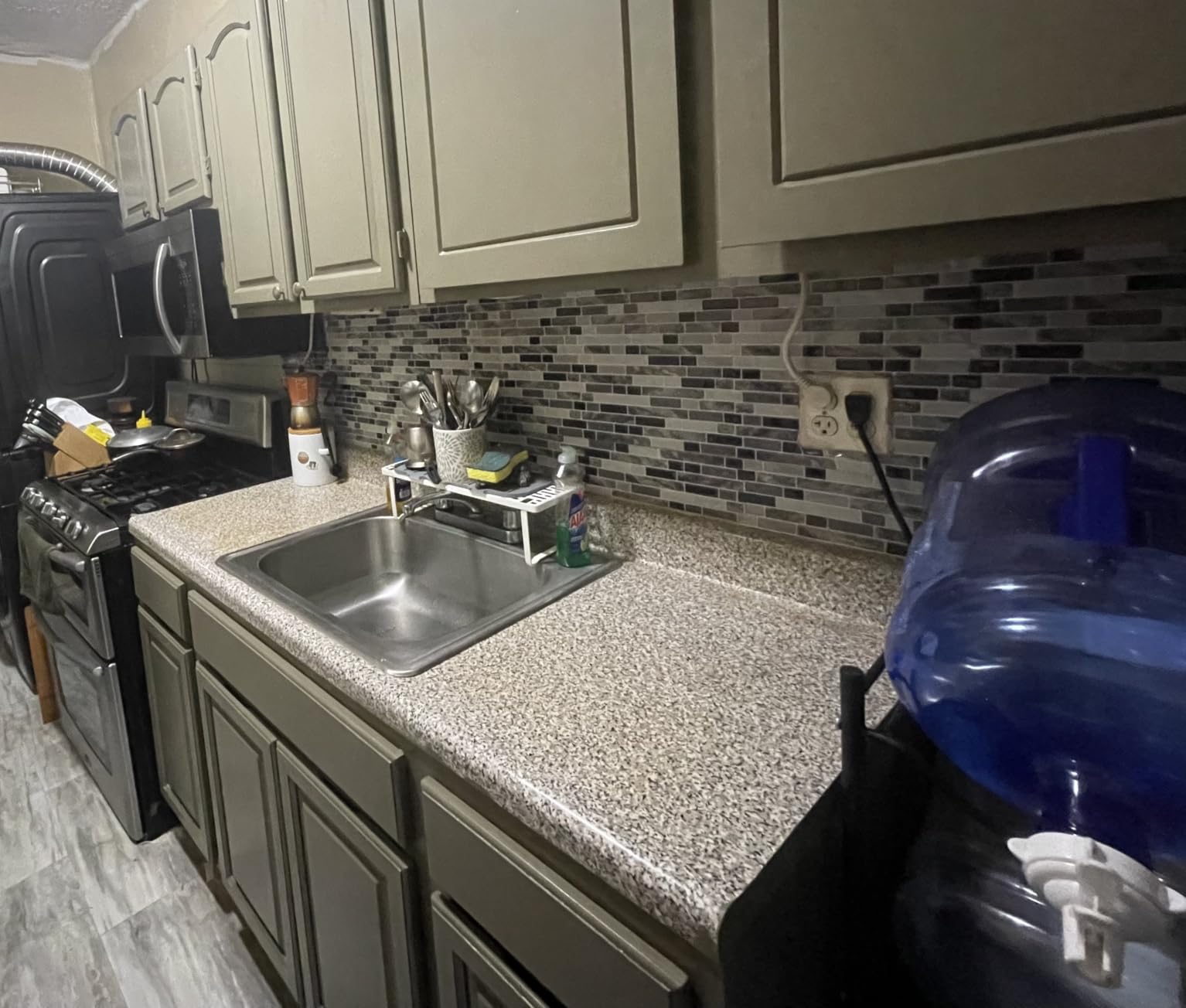STICKGOO Peel and Stick Wall Tile Self-Adhesive Backsplash Thicker Design customer photo 1