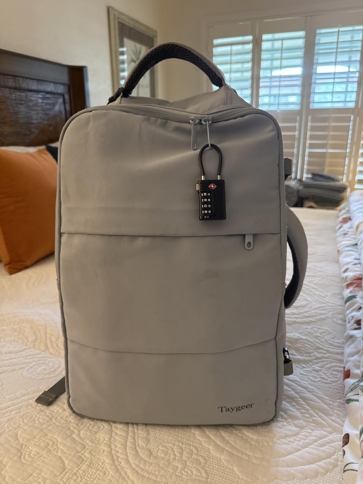 Taygeer Carry On Backpack, Underseat 35l Travel Backpack for Women | Airline Approved Personal Item Travel Bag With Shoe Compartment, Casual Daypack Gifts for Friend Hiking Outdoor Weekend,Blue customer photo 1