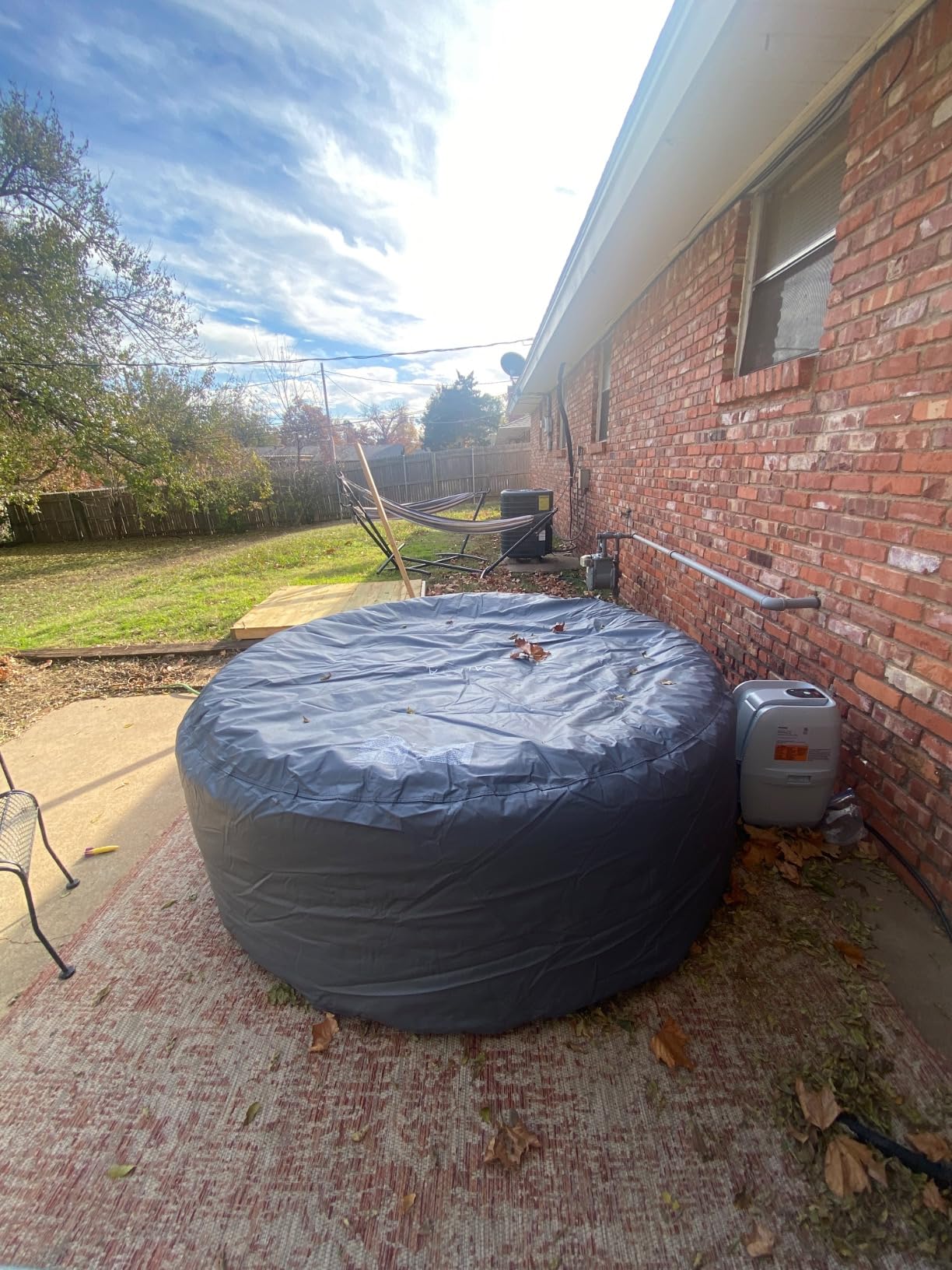 Coleman Palm Springs EnergySense AirJet Inflatable Hot Tub Spa (77