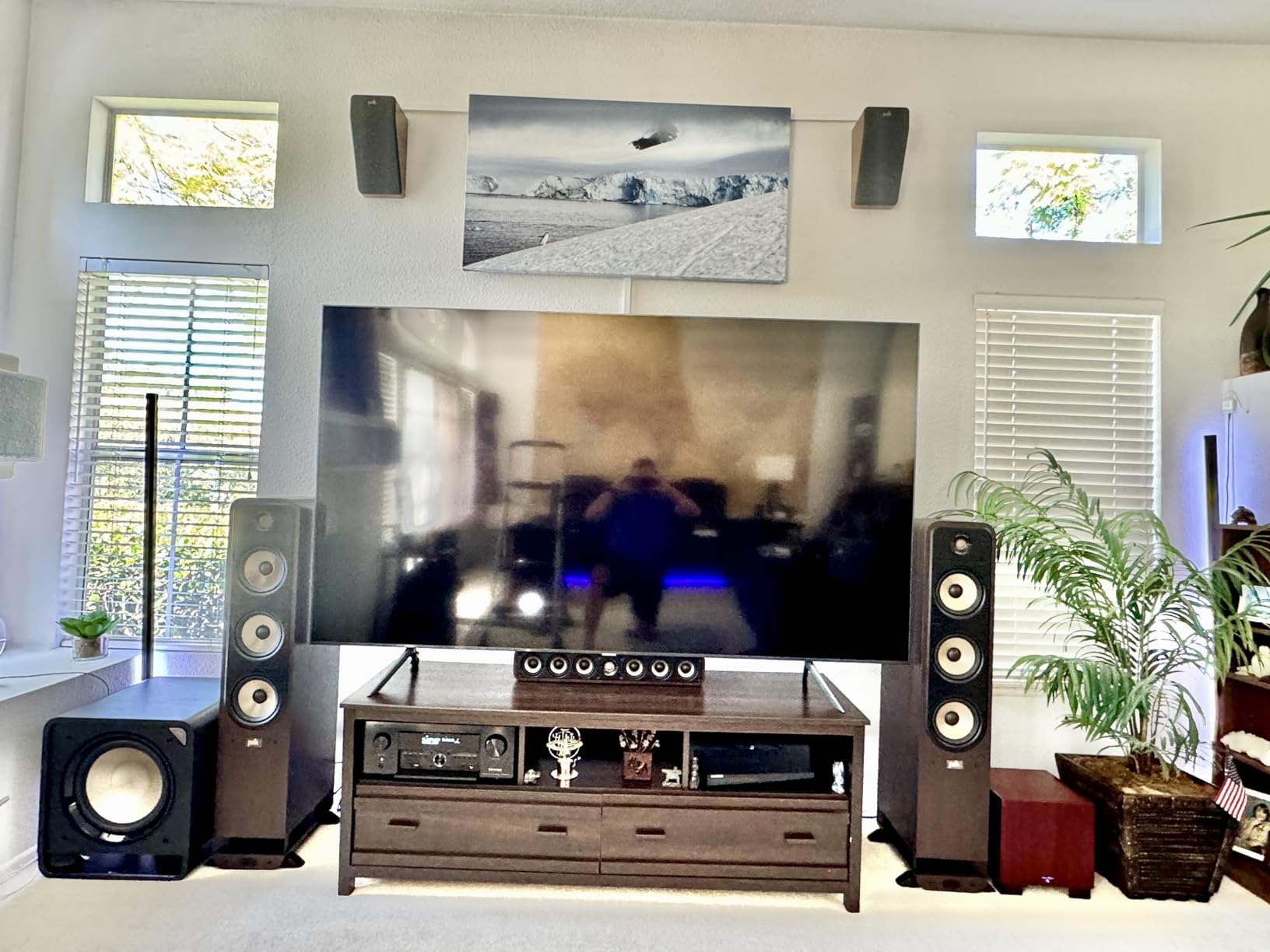 Denon AVR-X4800H 9.4 Ch Home Theater AV Receiver, 8K UHD, 125W x 9 customer photo 2