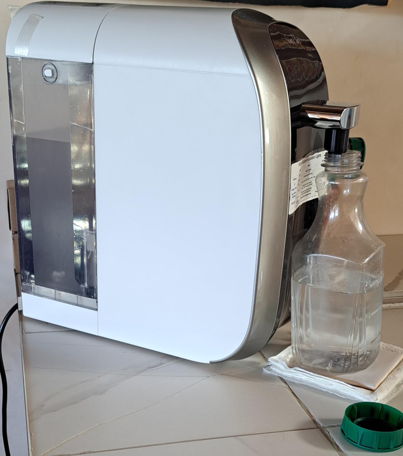 SimPure Y7P-BW UV Countertop Reverse Osmosis Water Filter, 5 Stage RO customer photo 1