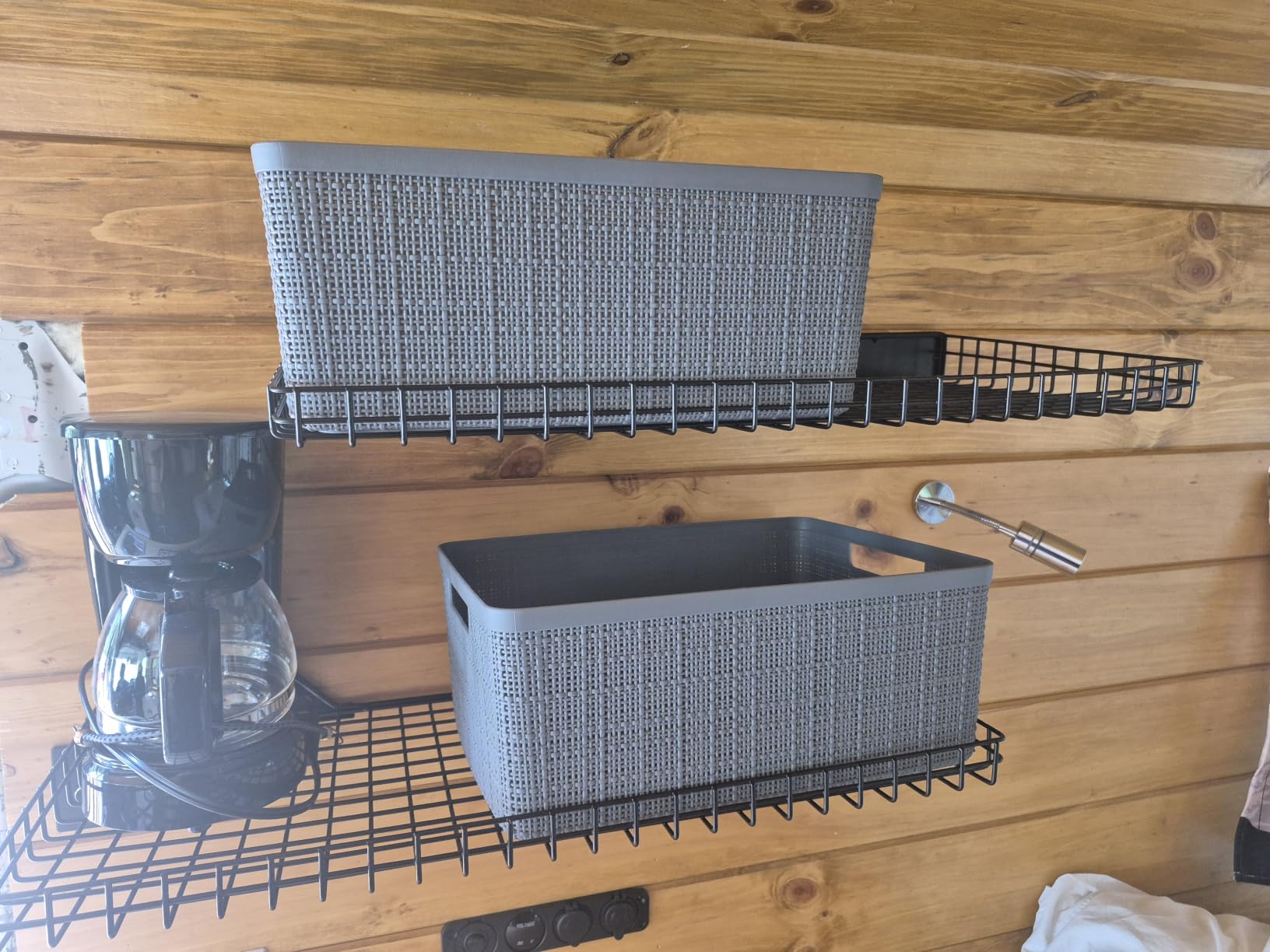 WALMANN 2-Pack Garage Wall Shelf, 23.5