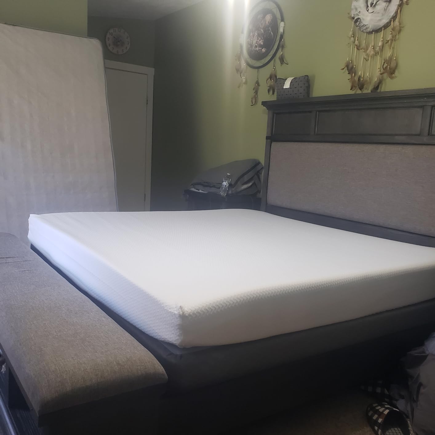 PayLessHere 8 Inch Queen Gel Memory Foam Mattress Fiberglass Free/CertiPUR-US Certified/Bed-in-a-Box/Cool Sleep & Comfy Support customer photo 2
