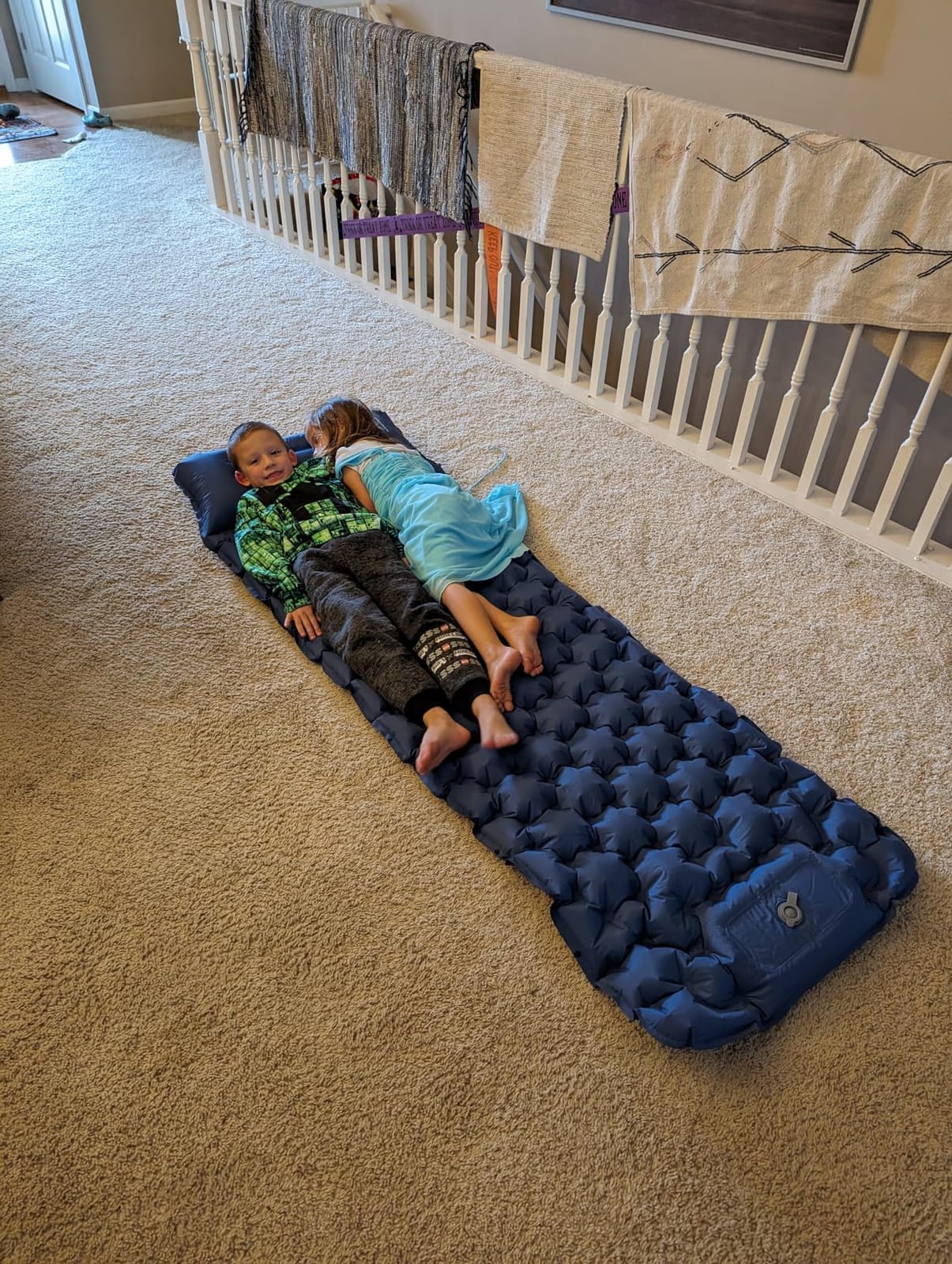 HiiPeak Sleeping Pad for Camping- Ultralight Inflatable Sleeping Mat with Built-in Foot Pump & Pillow, Upgraded Compact Camping Air Mattress for Tent, Backpacking, Hiking customer photo 2