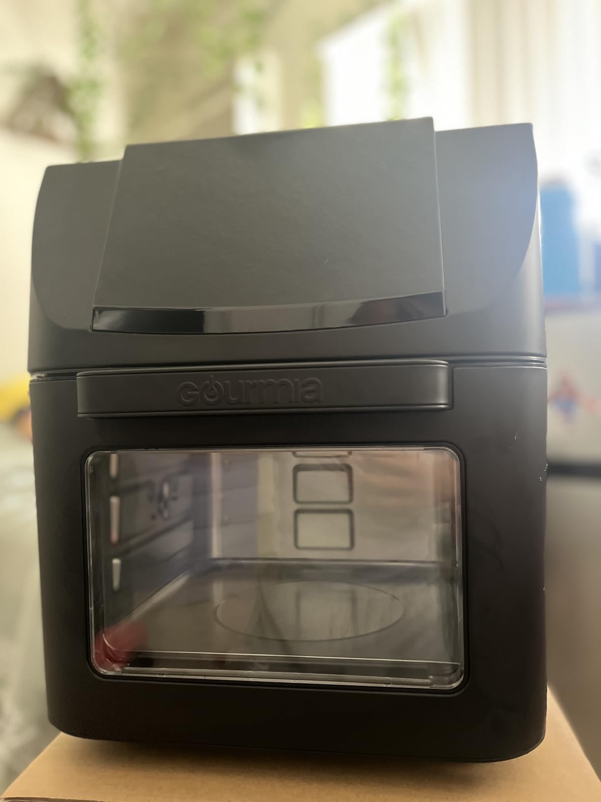 Gourmia Air Fryer - 14 Qt Rotisserie Oven with Window, Stainless Steel customer photo 2