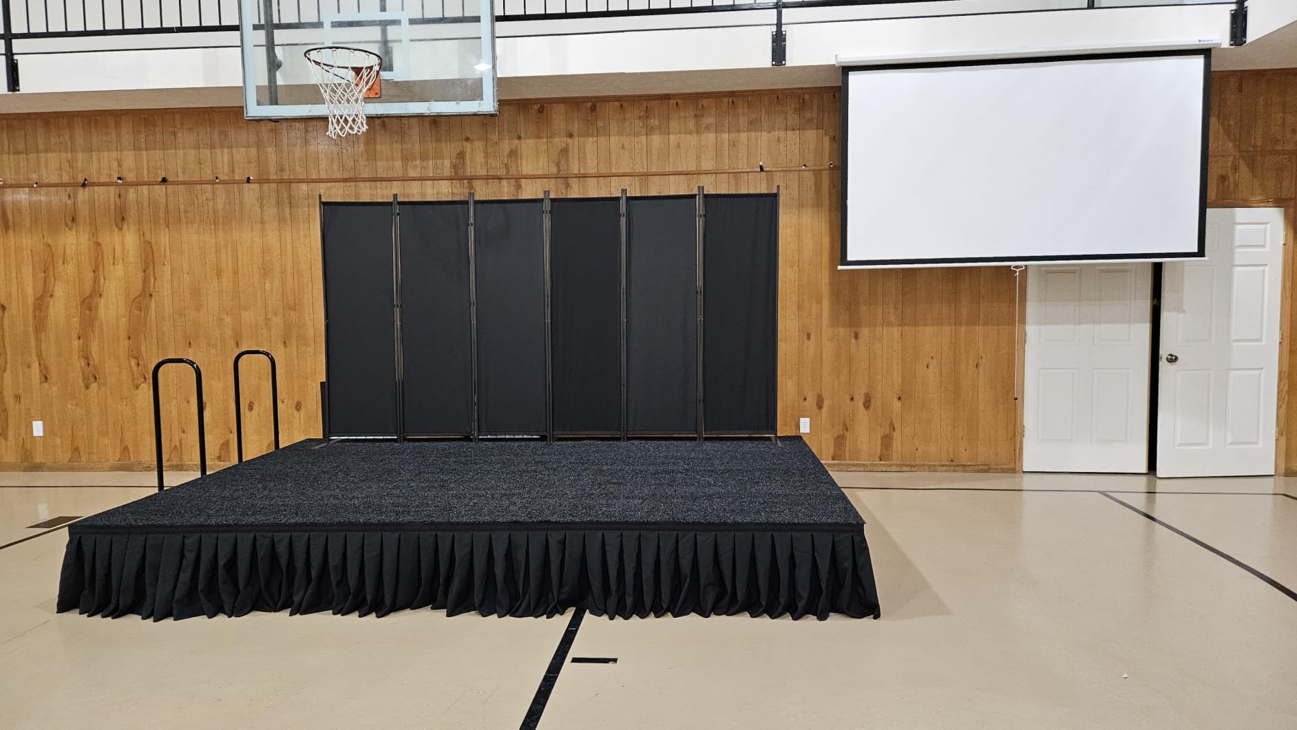 Room Divider 4 Panel-88''Wide,6FT Room Dividers and Folding Privacy Screens customer photo 2