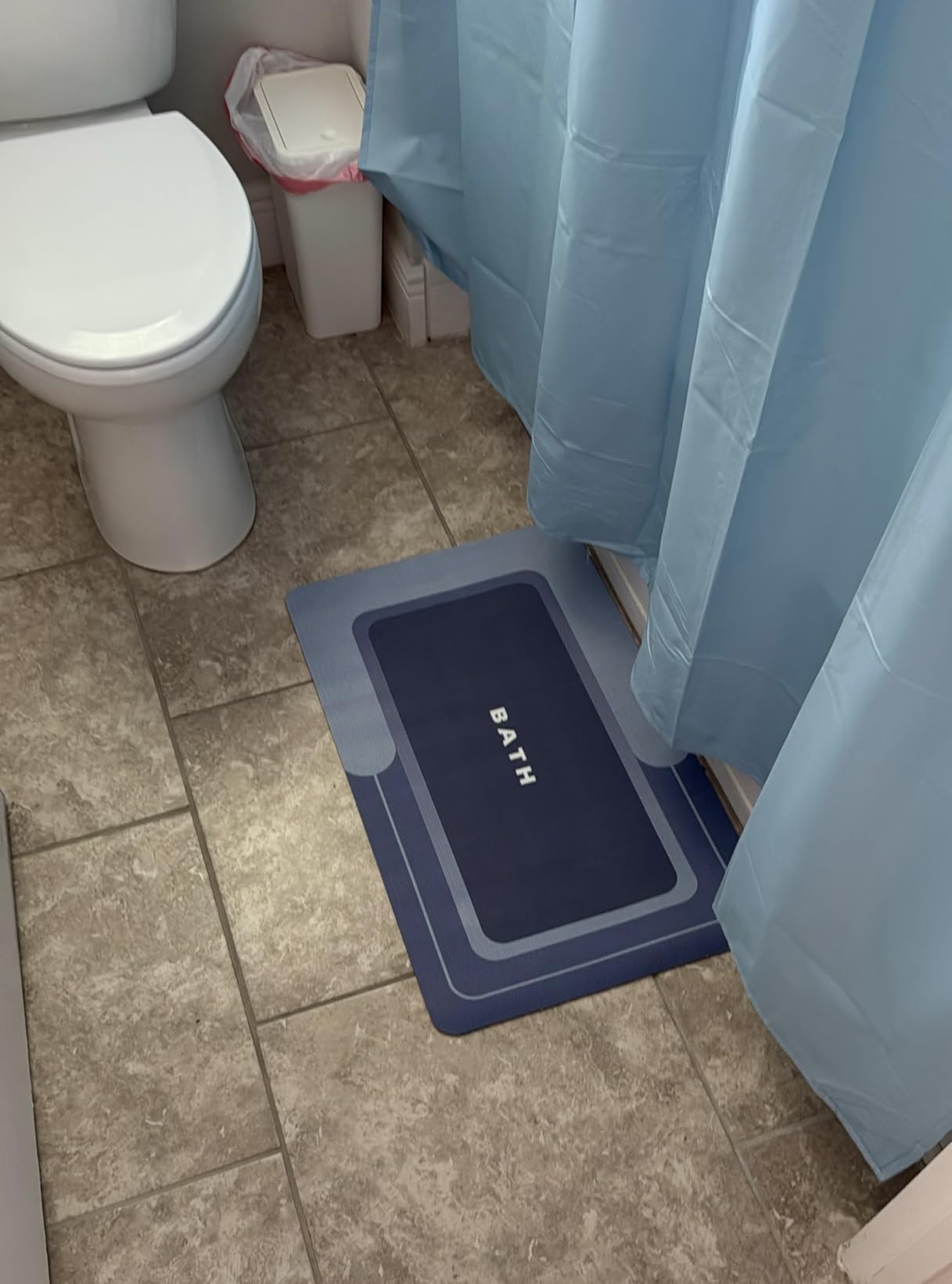 MontVoo-Bath Mat-Bathroom Mat Rug Non Slip Super Absorbent Stain Resistant Quick Dry Thin Bath Rug-Bath Mats for Bathroom Floor Bathtub Vanity-Bathmat Bath Rug Easy Care-17