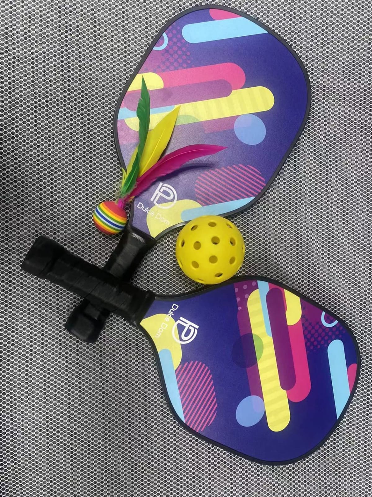 DULCE DOM Pickleball Paddles Set of 2/4 - USAPA Approved customer photo 2