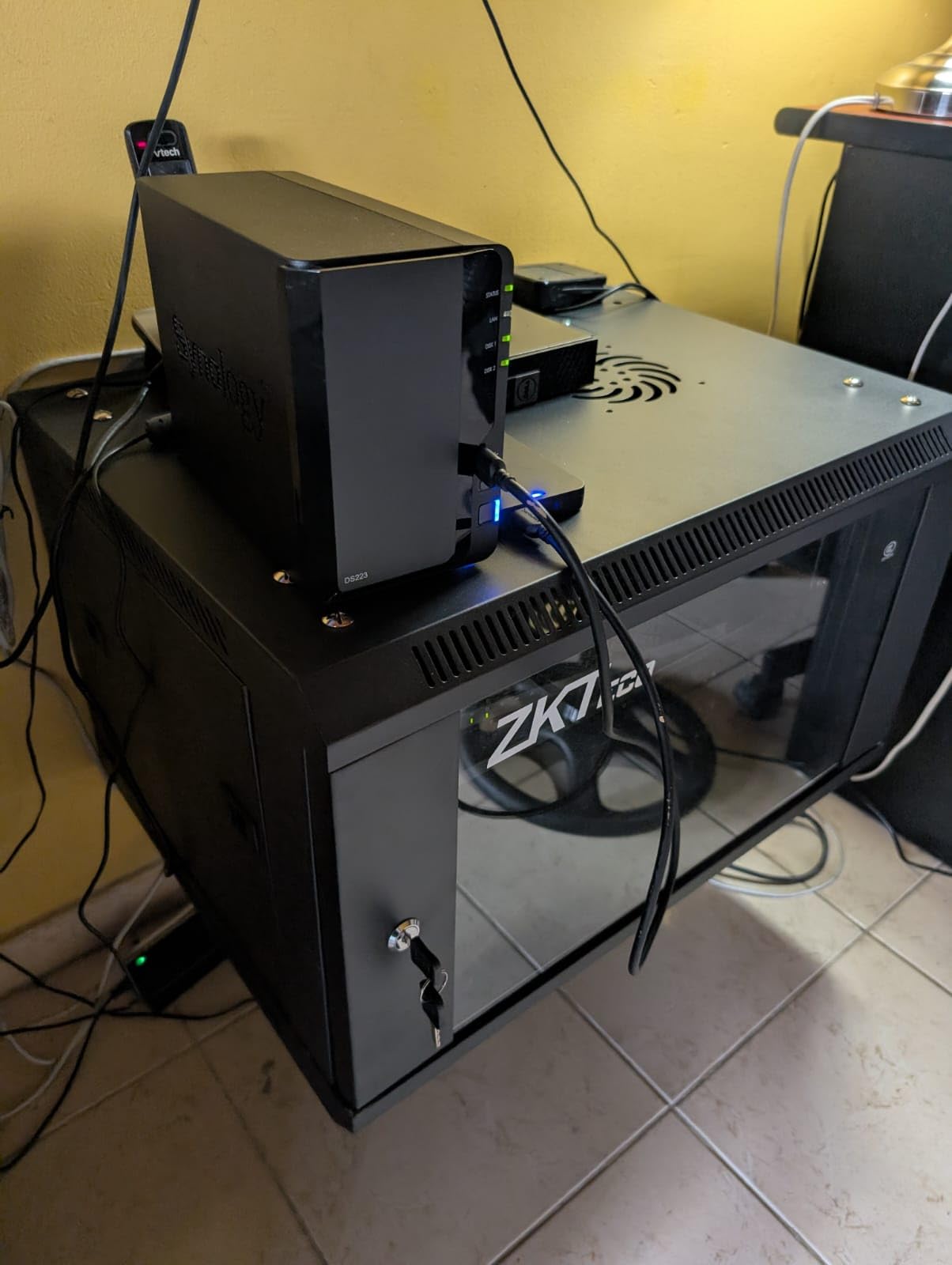 Synology DS223 Home & Office Backup Hub - Centralize Files, Protect Data & Monitor Property (2-Bay Diskless NAS) customer photo 2
