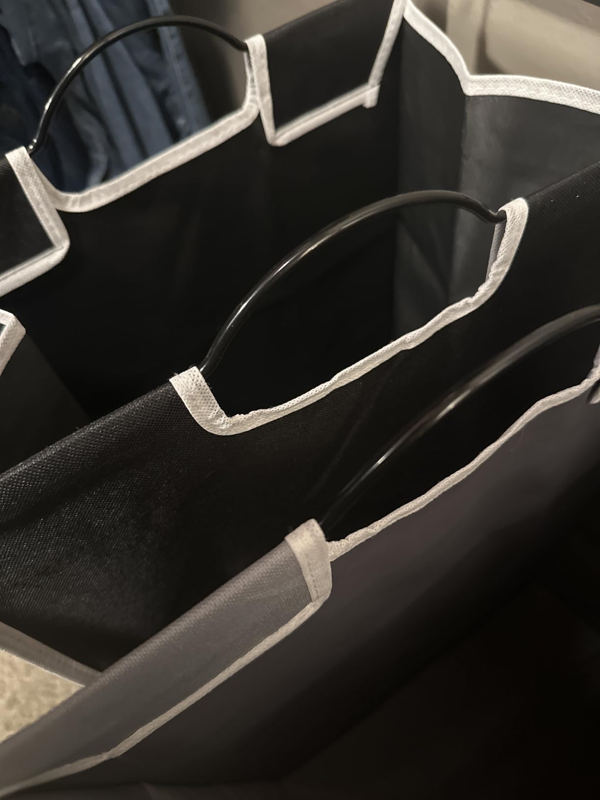 ROMOON Laundry Sorter Hamper 3 Section, Divided Laundry Basket Organizer customer photo 1