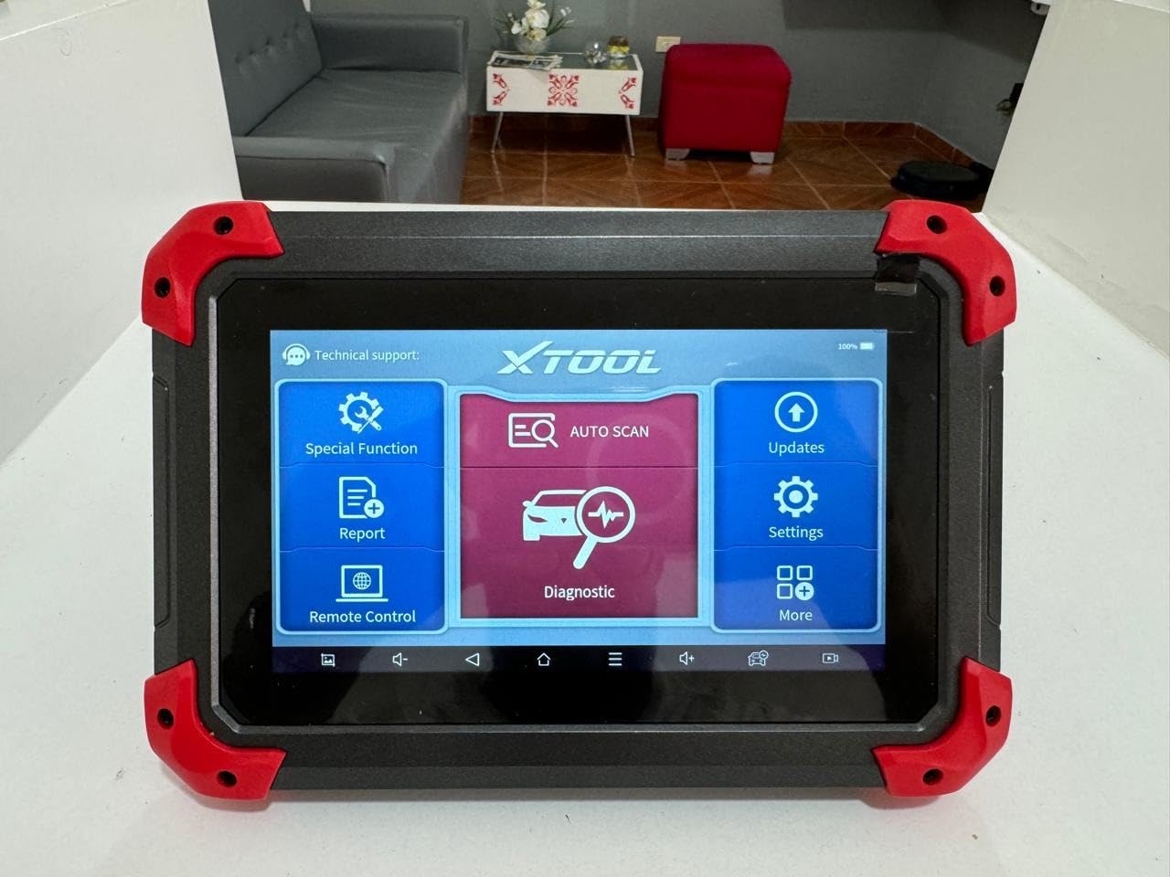 XTOOL D7S Bidirectional Diagnostic Scan Tool, ECU Coding PMI OBD2 Scanner customer photo 1