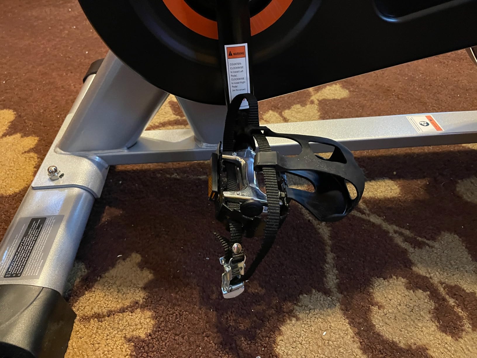 YOSUDA Exercise Bike, Magnetic Friction Stationary Bike with App Training customer photo 1