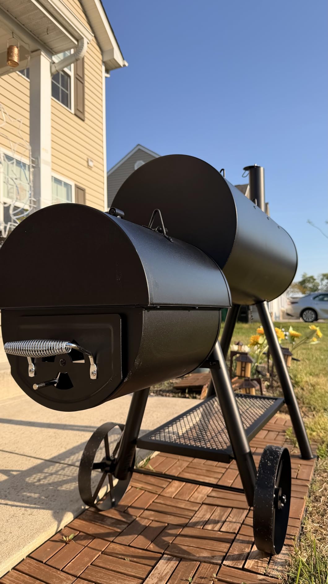 Sophia & William Charcoal Grills with Smoker Large 941 SQ.IN. Cooking Area customer photo 1