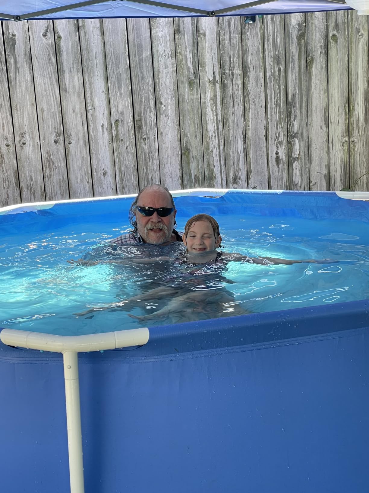 Funsicle Activity 8'x30 Above Ground Swimming Pool with Pump, Blue customer photo 1