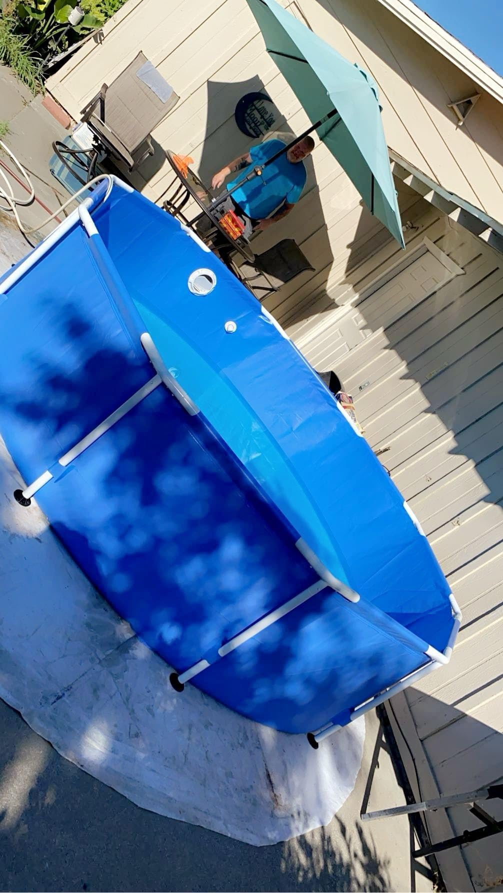 Funsicle Activity 8'x30 Above Ground Swimming Pool with Pump, Blue customer photo 2