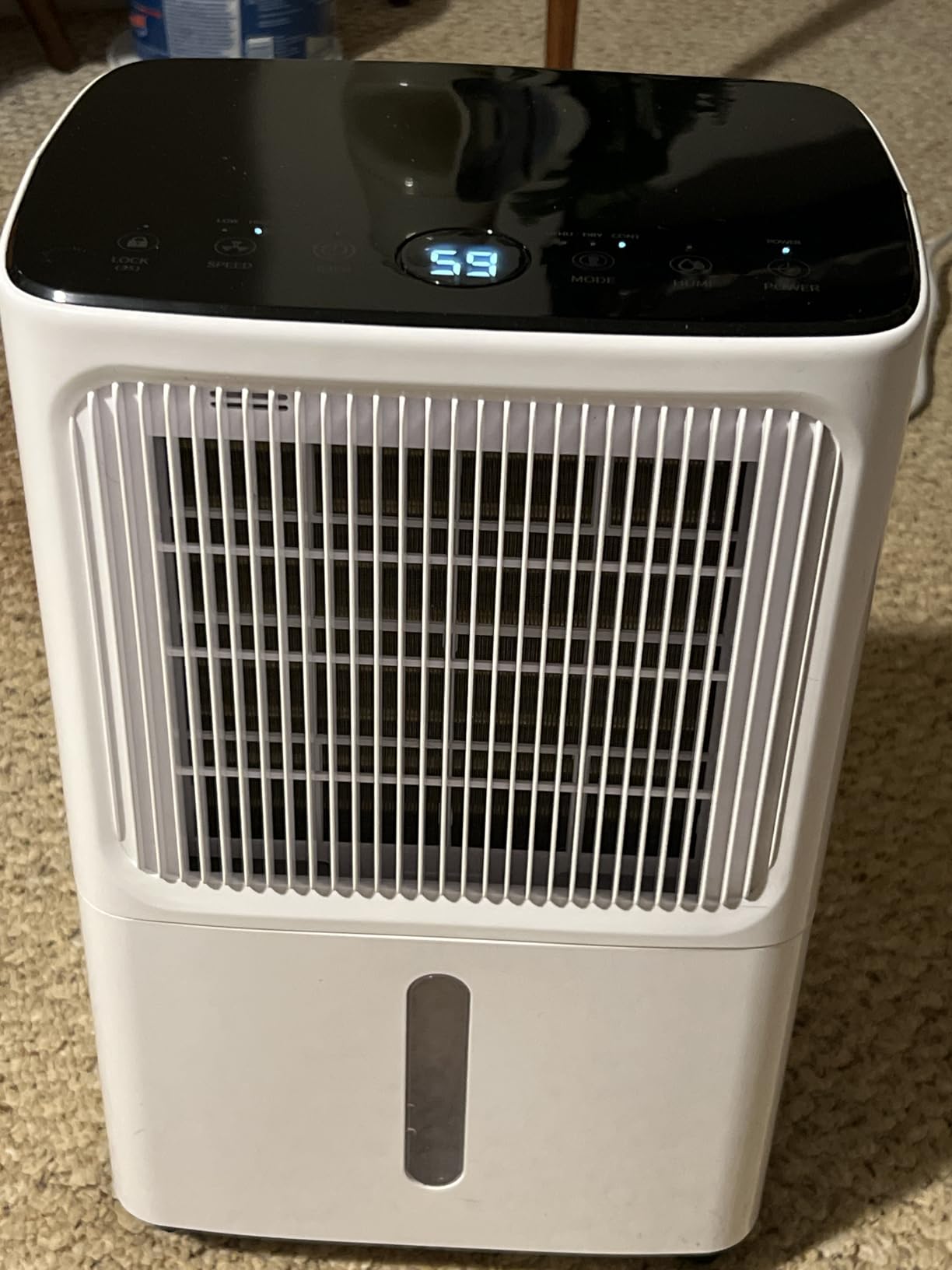 VEAGASO 34 Pint/D, 2500 Sq.Ft Dehumidifier for Basement with Drain Hose customer photo 1