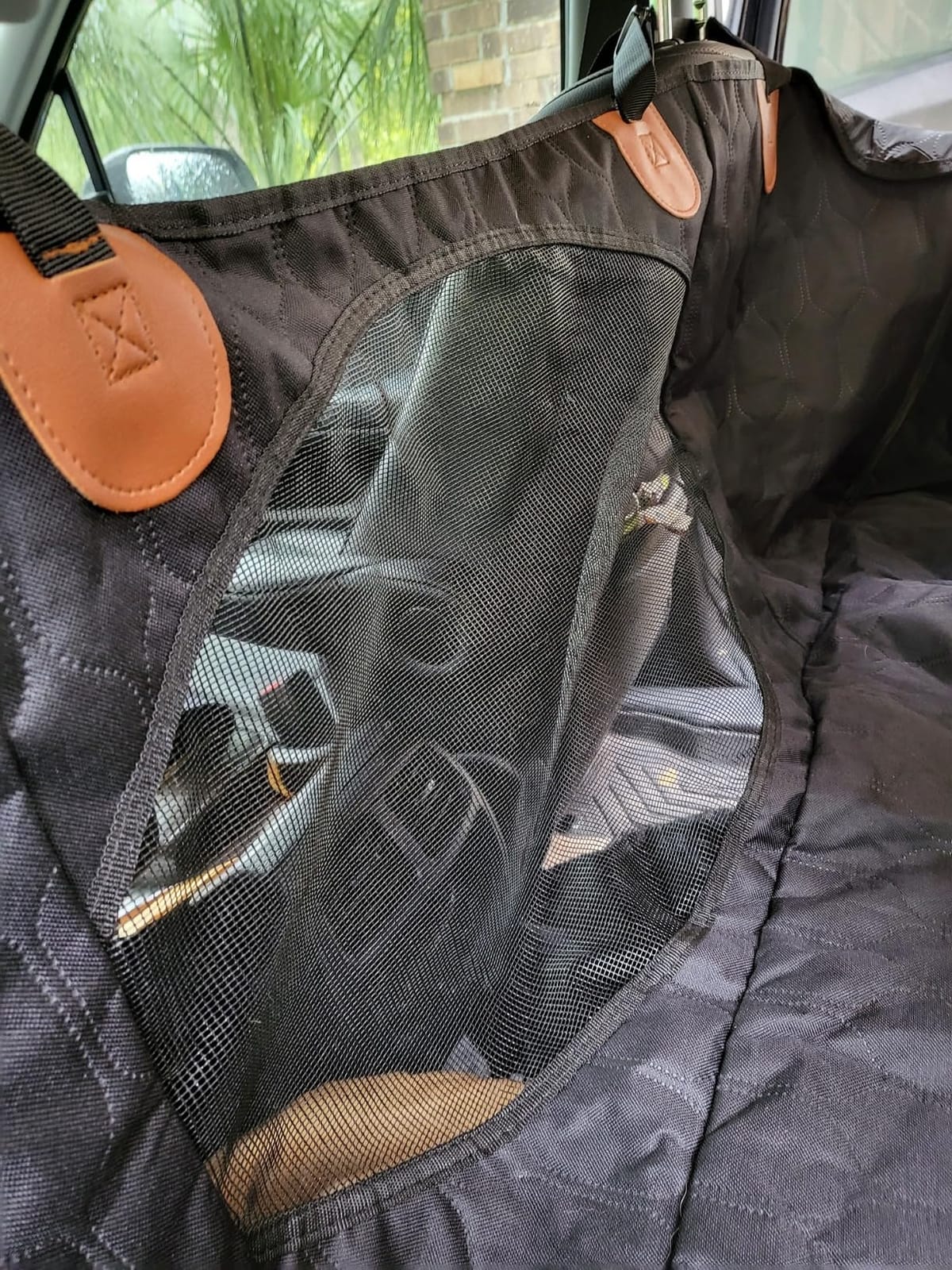 MIXJOY SUV Cargo Liner for Dogs - Trunk Cover with Bumper Flap Protector customer photo 2