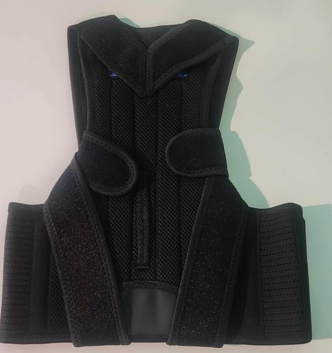 Upgraded Posture Corrector Back Brace for Men and Women, New Version Lumbar Support for Posture Improving and Pain Relief, Full Back Support for Neck, Shoulder, Waist Pain, L customer photo 2