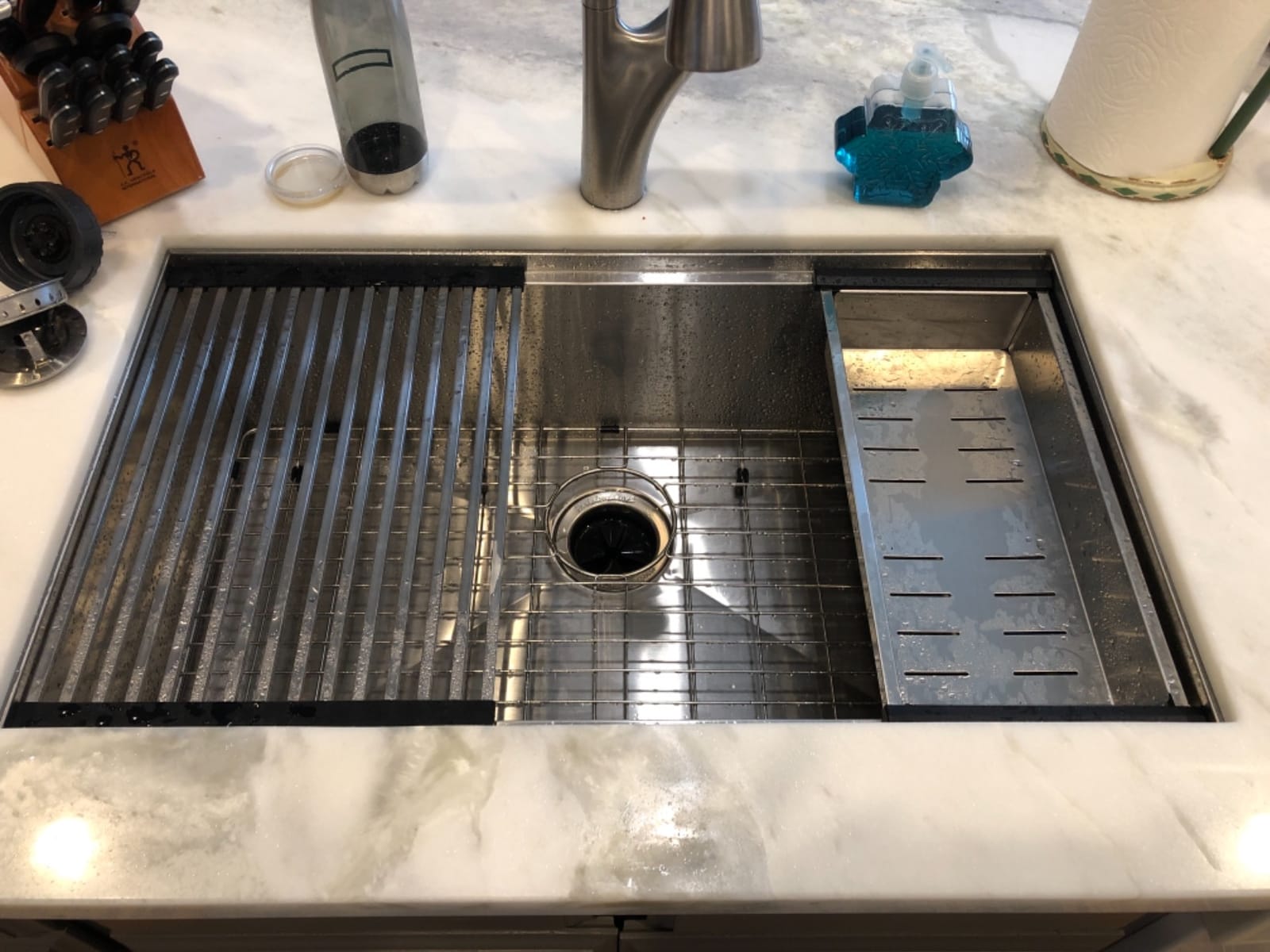 12 Inch Undermount Bar Sink Workstation customer photo 2