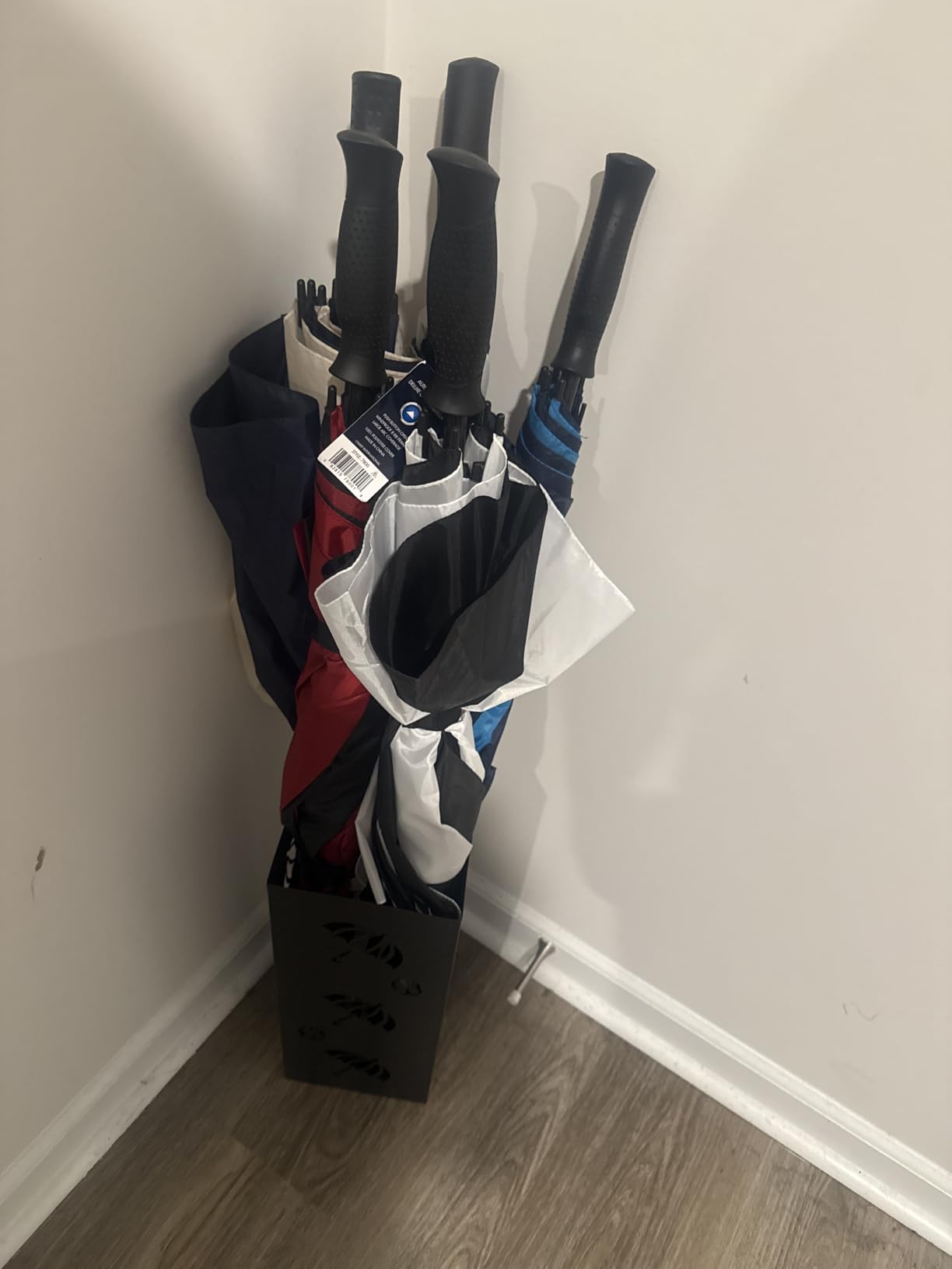 Umbrella holder for entryway | umbrella stands for entryway | Keep Your Floors Dry and Tidy with our Indoor Umbrella Stand | Stylish Umbrella Rack | Convenient Umbrella Storage Solution. customer photo 2