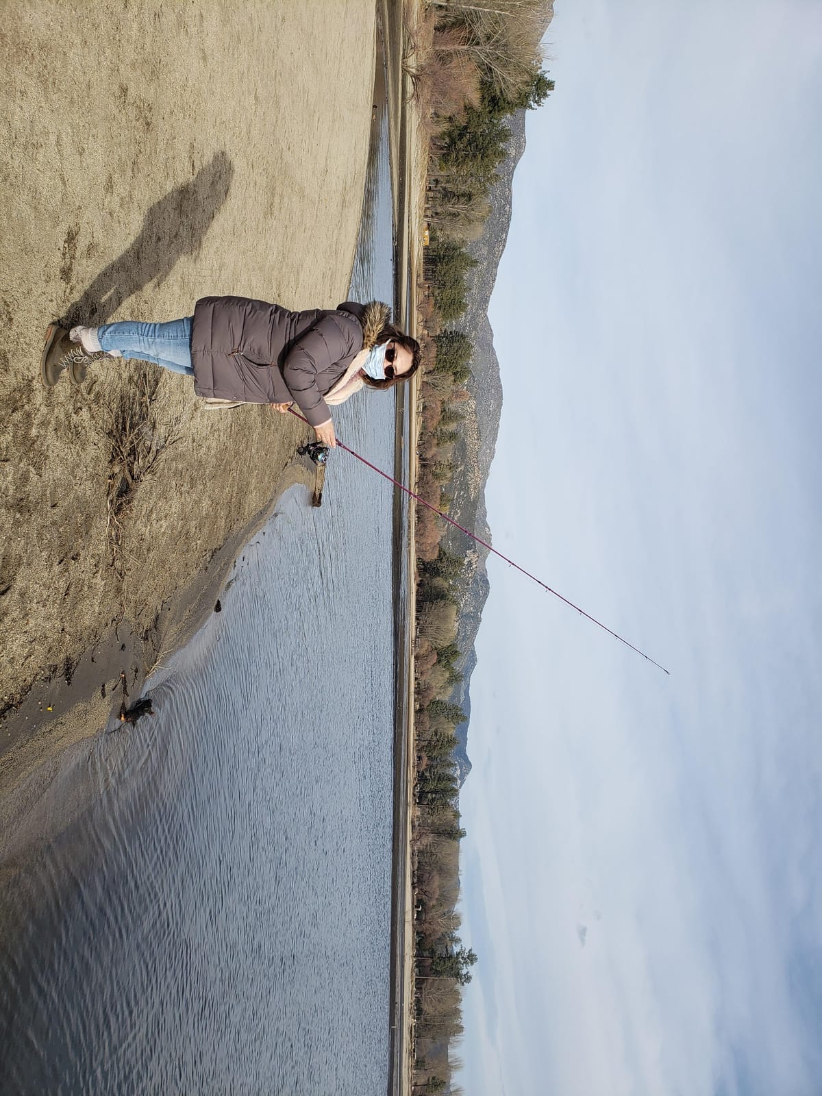 Sougayilang Spinning Rod Reel Combos,Colorful Two Pieces Spinning Pole with Smooth Strong Reel Available for Freshwater Bass Walleye Trout Fishing customer photo 1