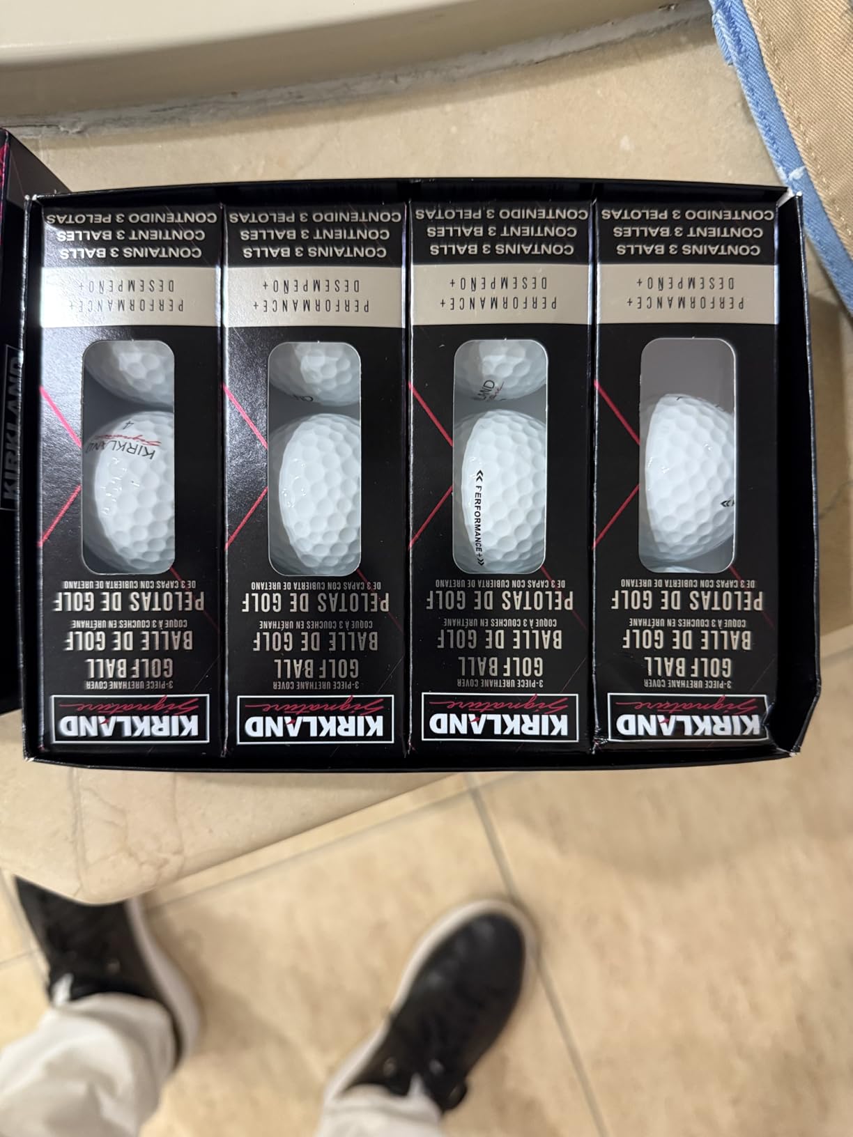 Kirkland Signature V3.0#1654518 Performance Plus 3-Piece Urethane Covered Golf Ball (2 Dozen, 24 Balls) customer photo 1