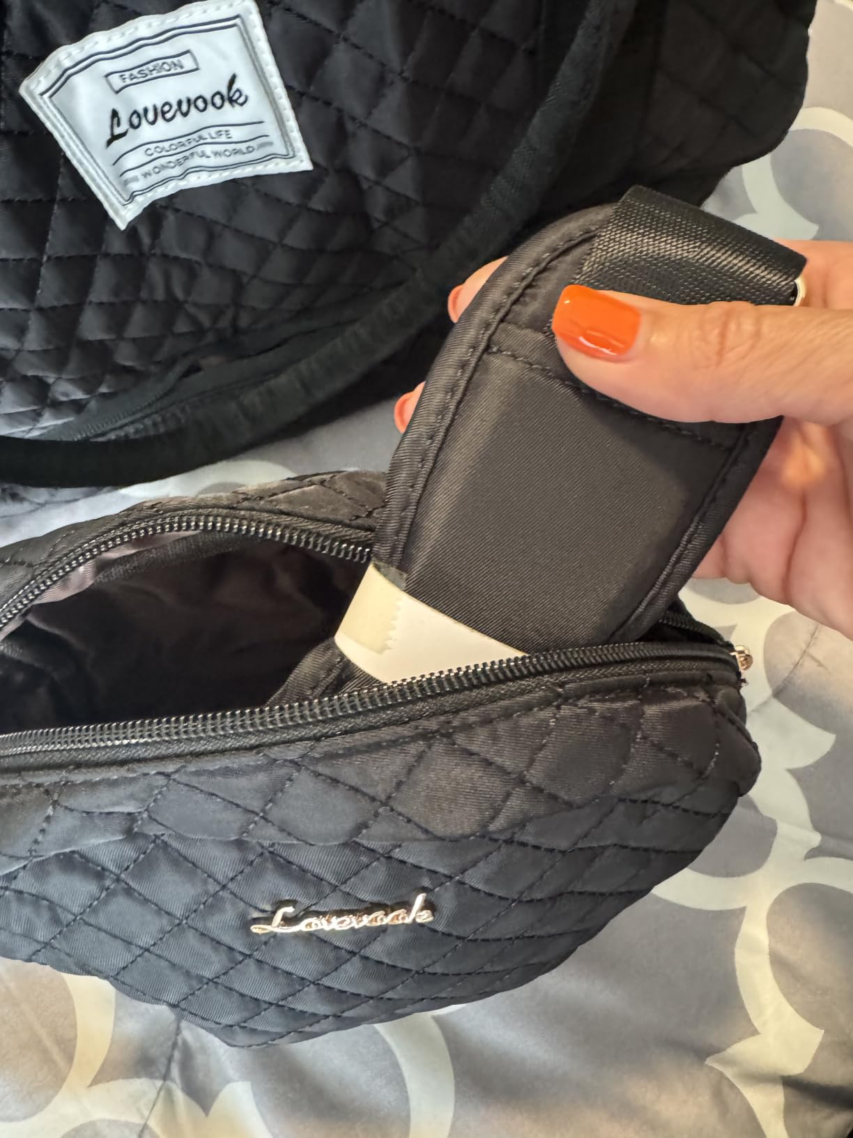 LOVEVOOK Travel Duffle Bag,Weekender Bags for Women with Shoe Compartment,Carry on Overnight Bag with Toiletry Bag,Gym Duffel Bag with Wet Pocket, Hospital Bags for Labor and Delivery customer photo 2