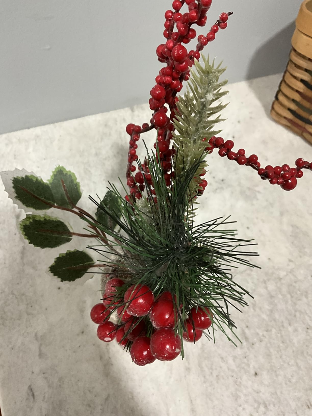 winemana 6 Pcs Mini Christmas Tree Table Decorations Holiday Centerpieces customer photo 1