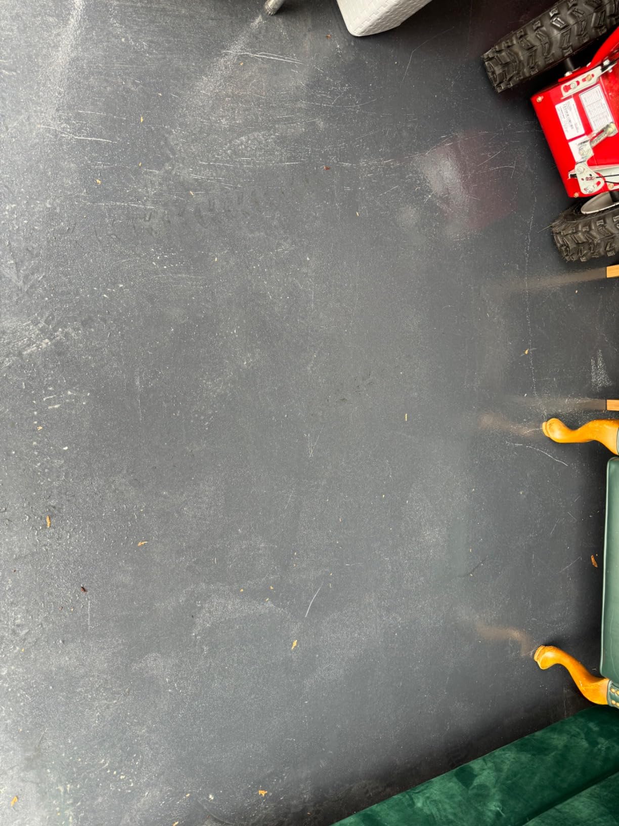 BP Resins: Single Shot | 100% Solids Epoxy Resin Kit (3 Gallons) Premium, Two Component Gloss Coat Finish- Low VOC! Industrial Use, Garages, Floors & More! (Charcoal Metallic) + Free Mixer! customer photo 1