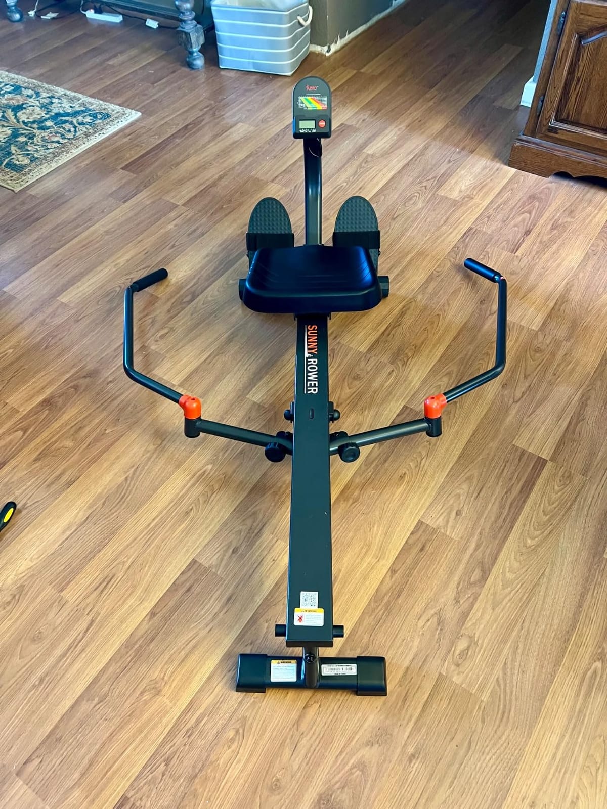 Sunny Health & Fitness Smart Full Motion Rower customer photo 1