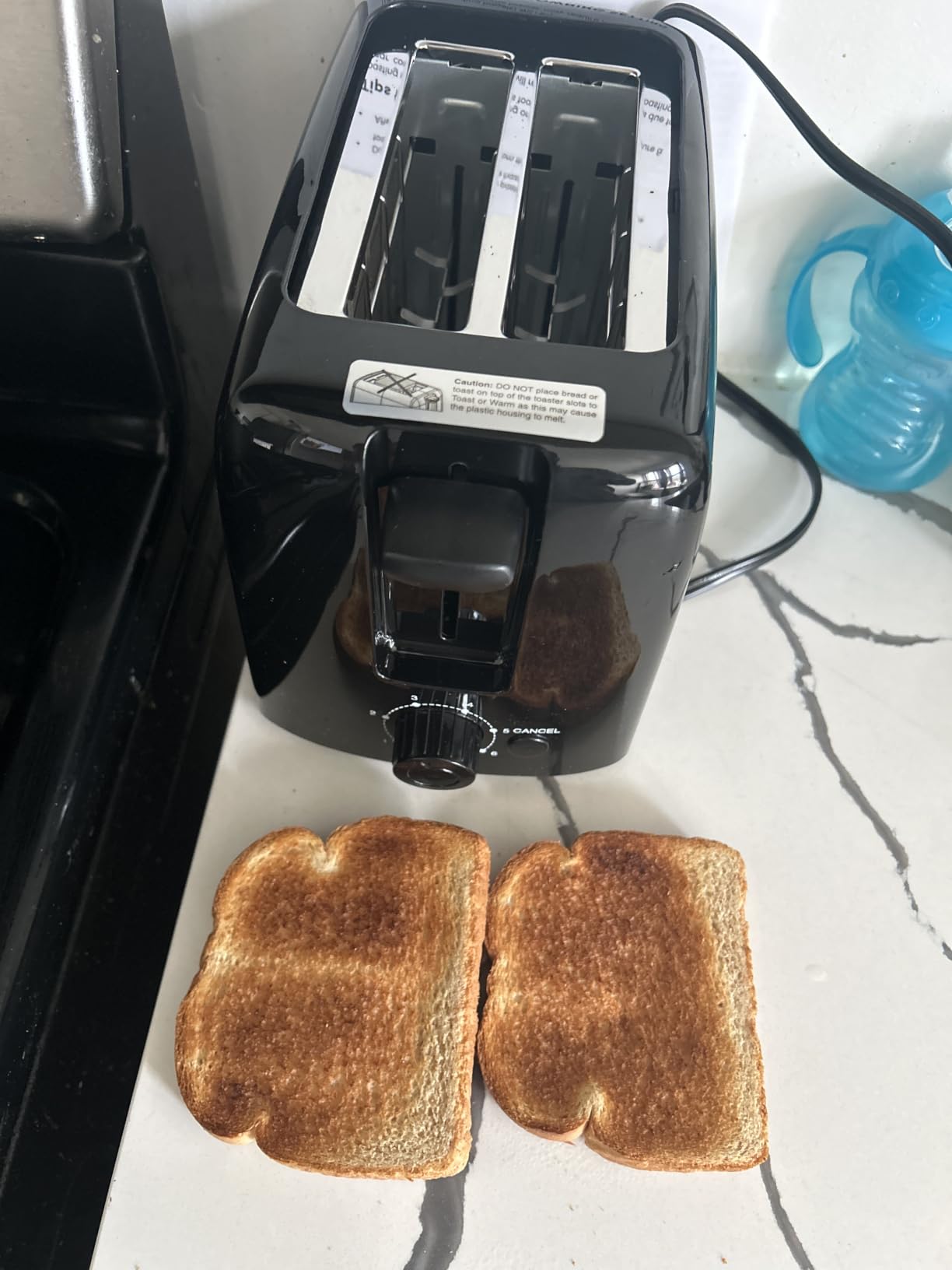 Elite Gourmet 2-Slice Cool-Touch Toaster, 1.25