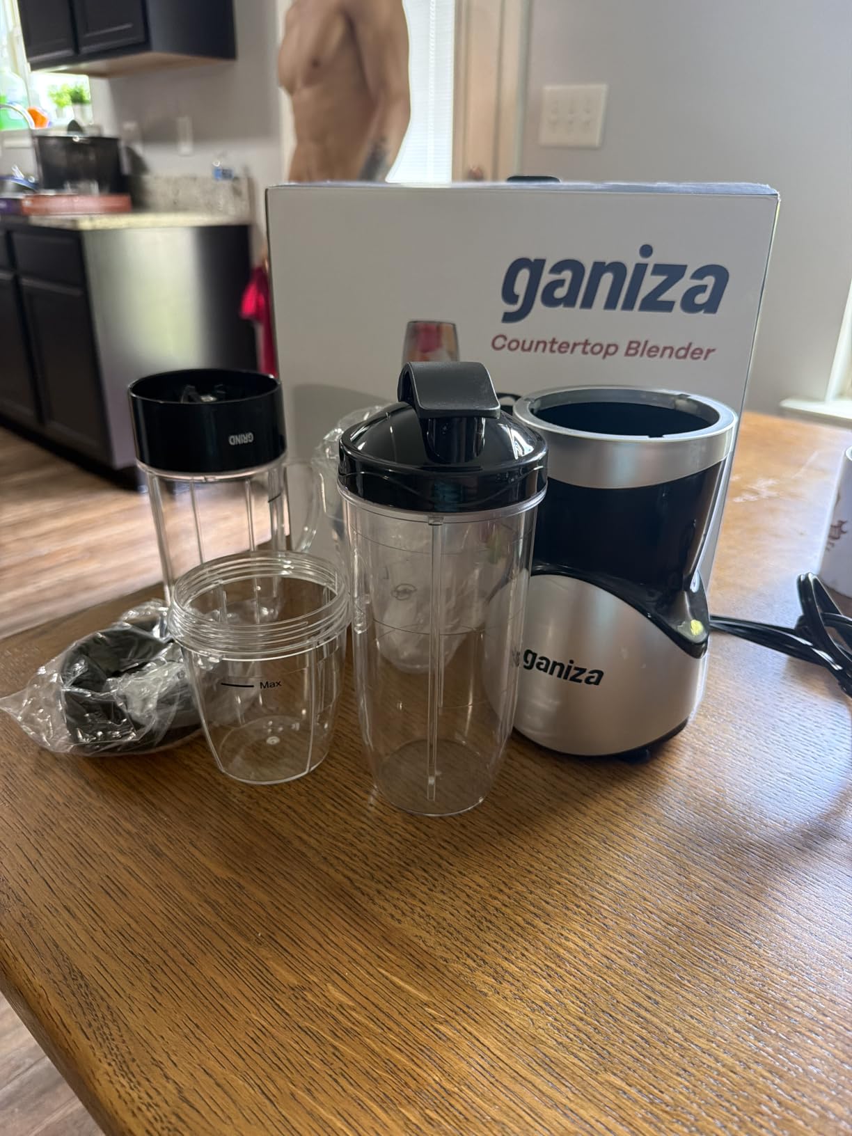 Ganiza Smoothie Blender, 900W Blenders Shakes and Smoothies customer photo 1