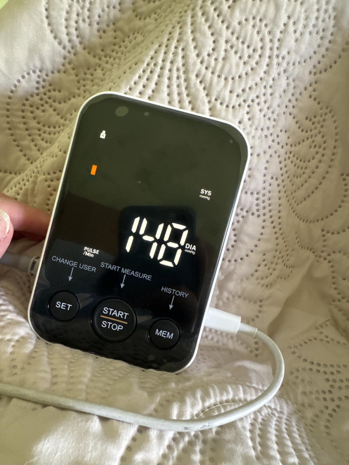 Oklar FDA Cleared Blood Pressure Monitor Upper Arm BP Machine for Home Use customer photo 2