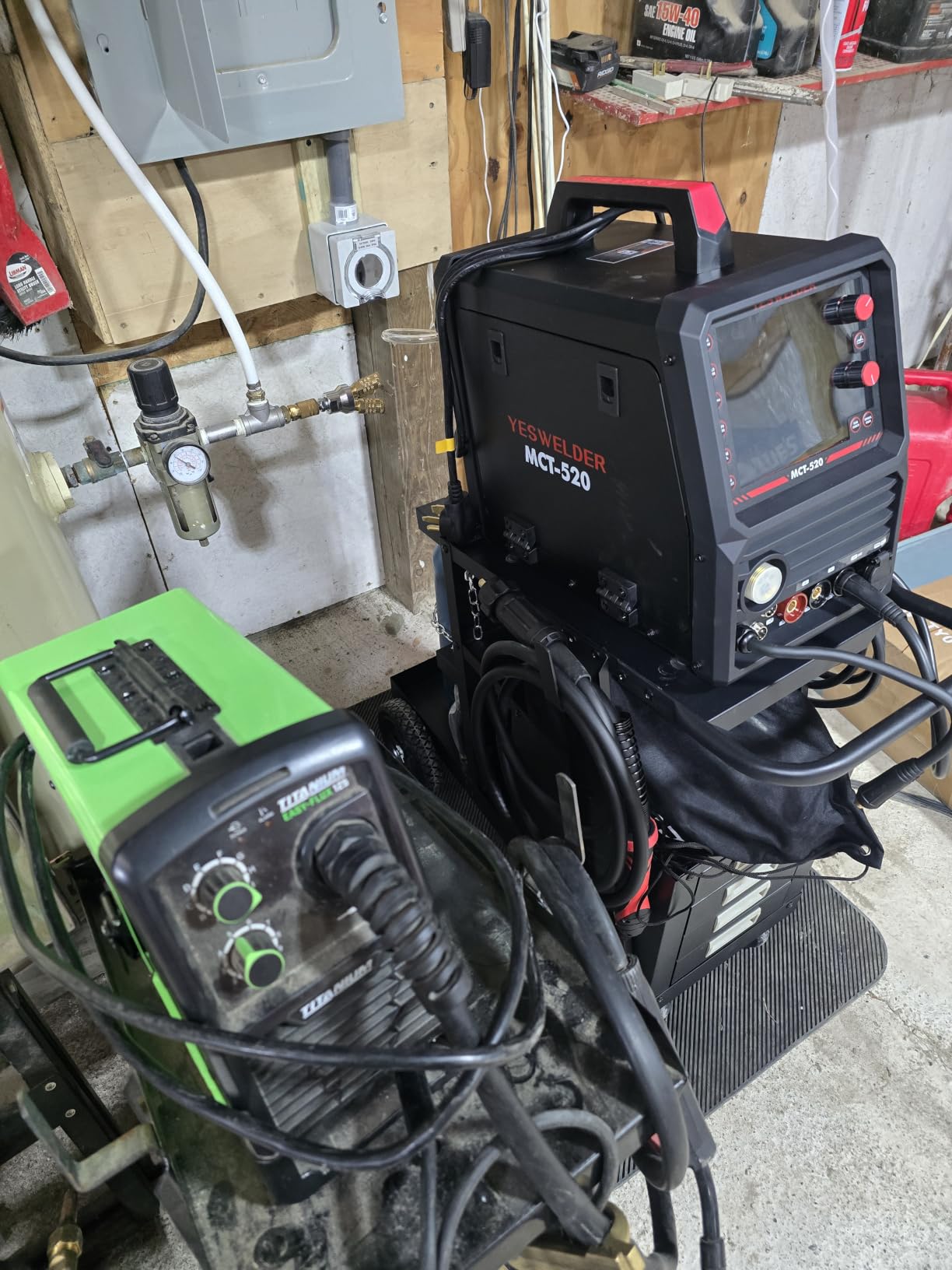 YESWELDER 2-Tier Welding Cart with 4 Drawers and Dual Cylinder Slots customer photo 2