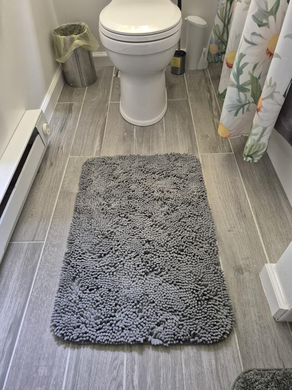 OLANLY Bathroom Rugs 30x20, Extra Soft Absorbent Chenille Bath Rugs customer photo 2